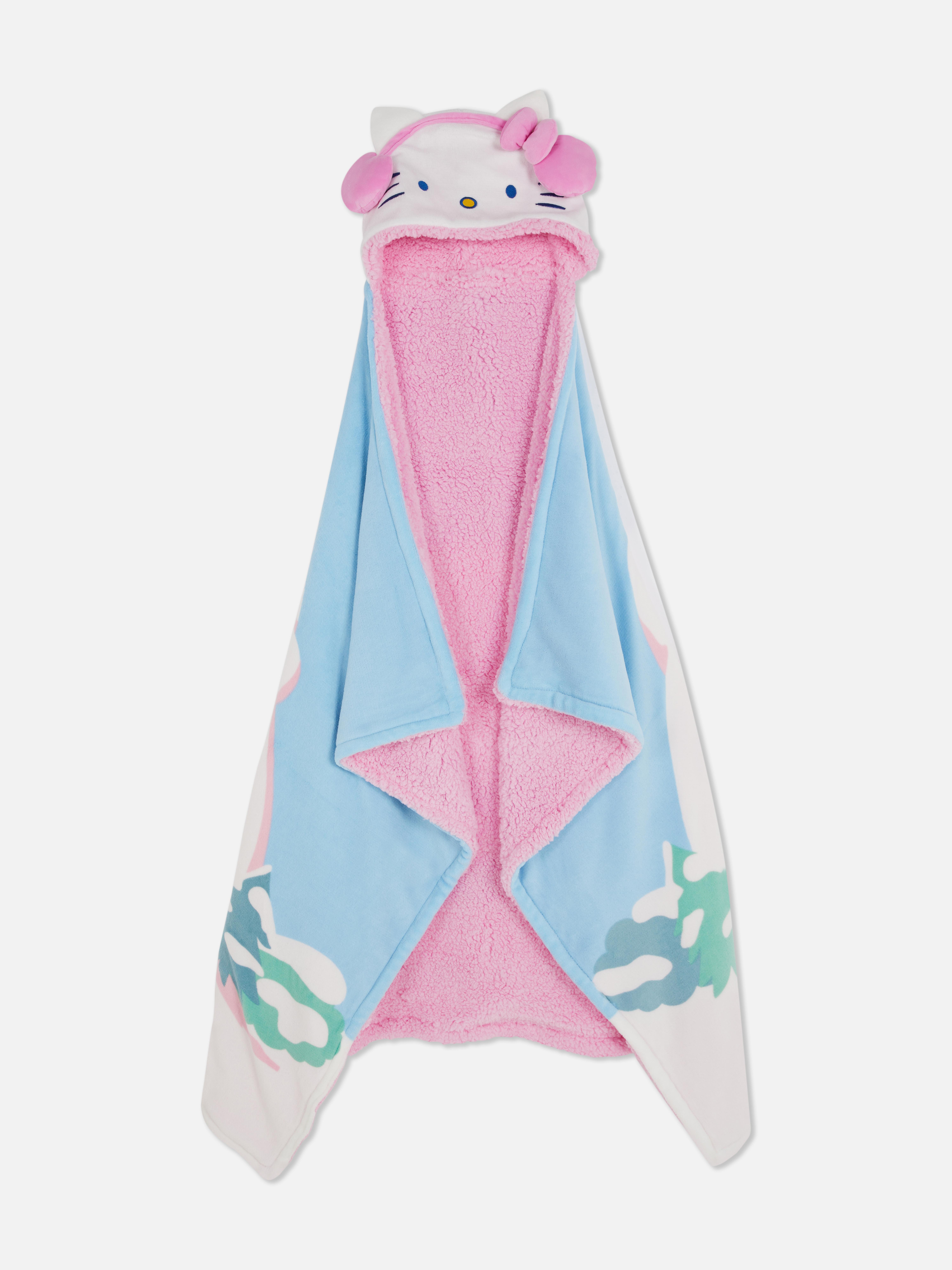 Hello Kitty Hooded Blanket