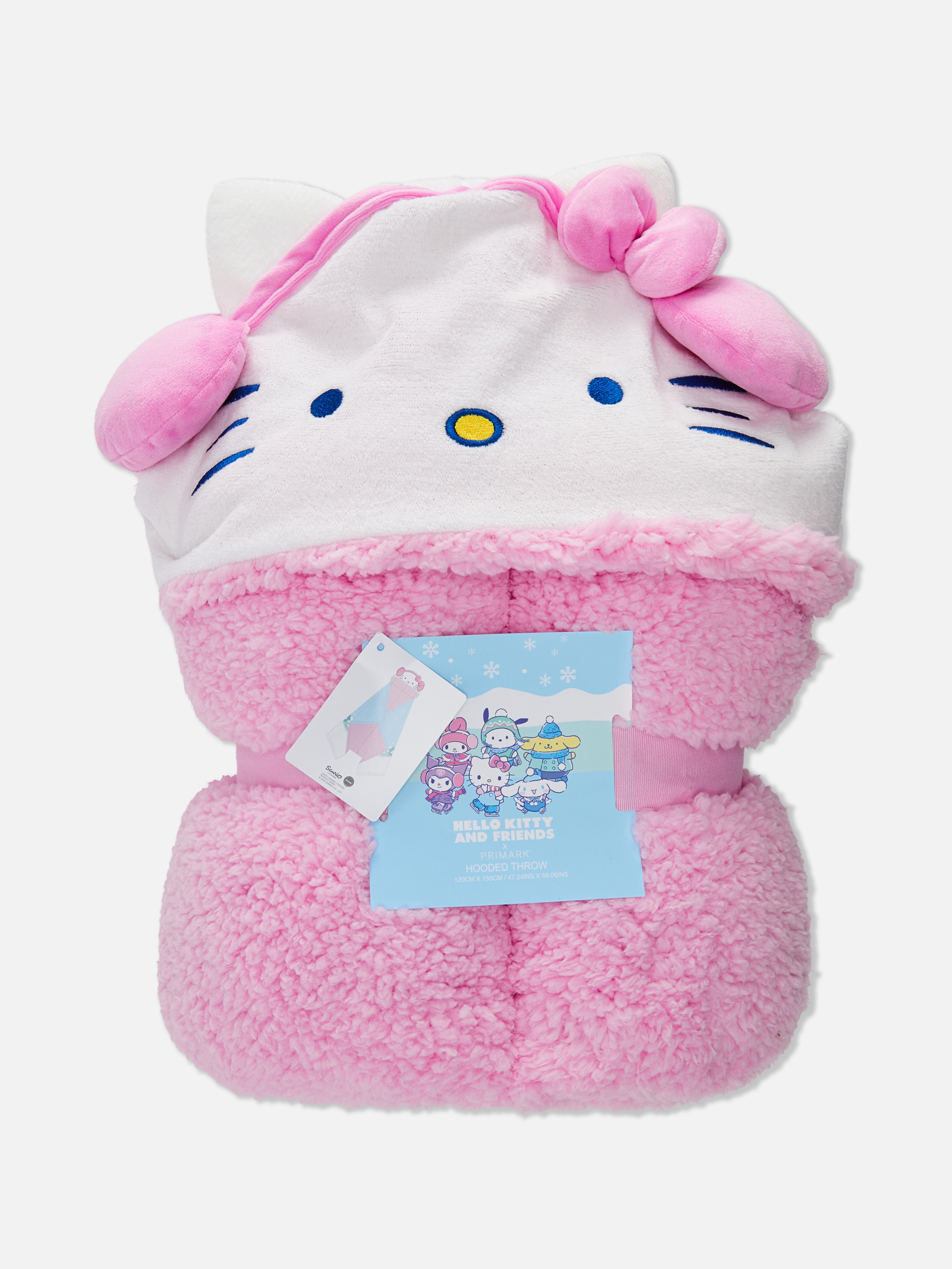 Hello Kitty Hooded Blanket