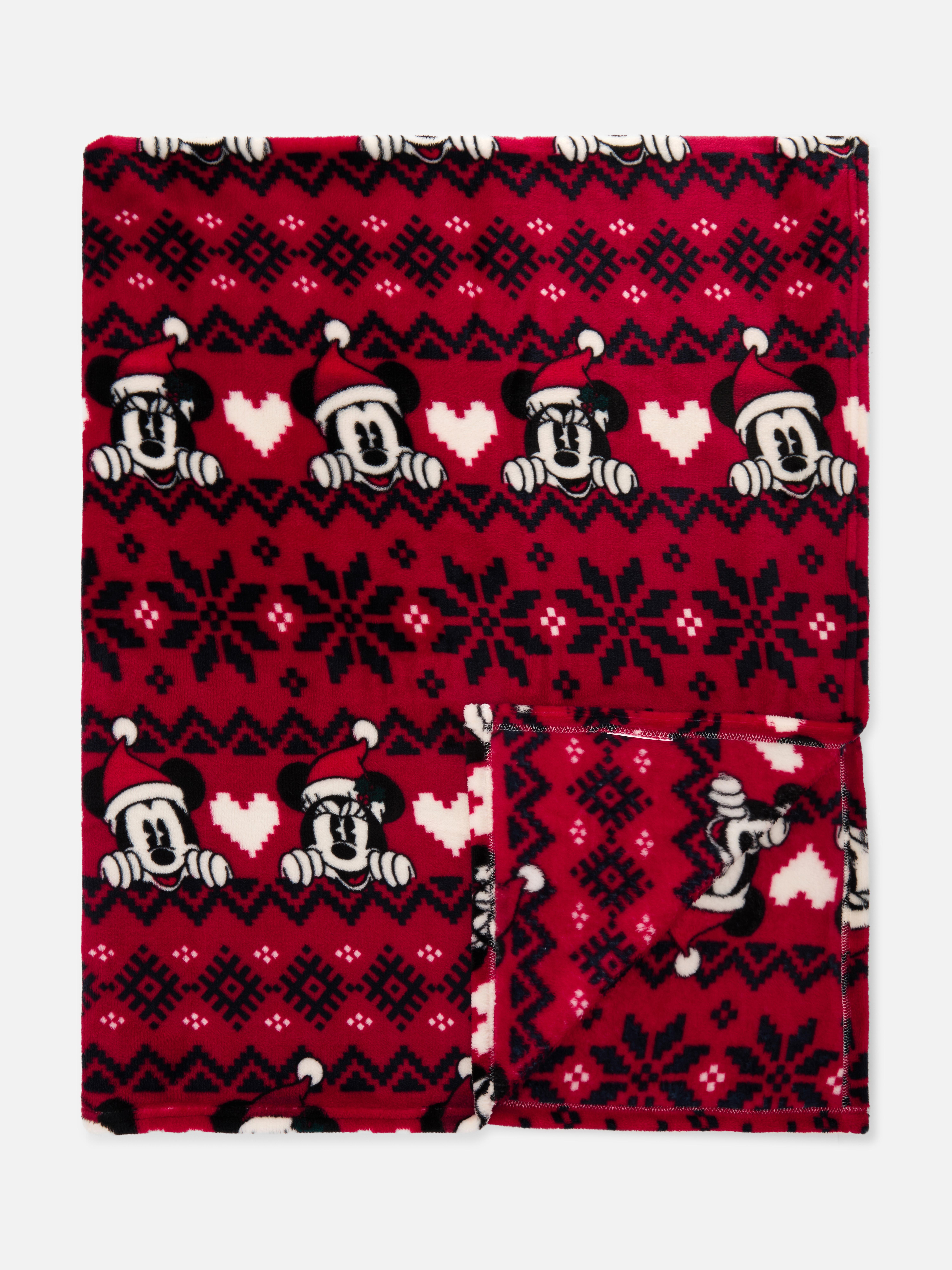 Disney's Minnie And Mickey Mouse Throw
