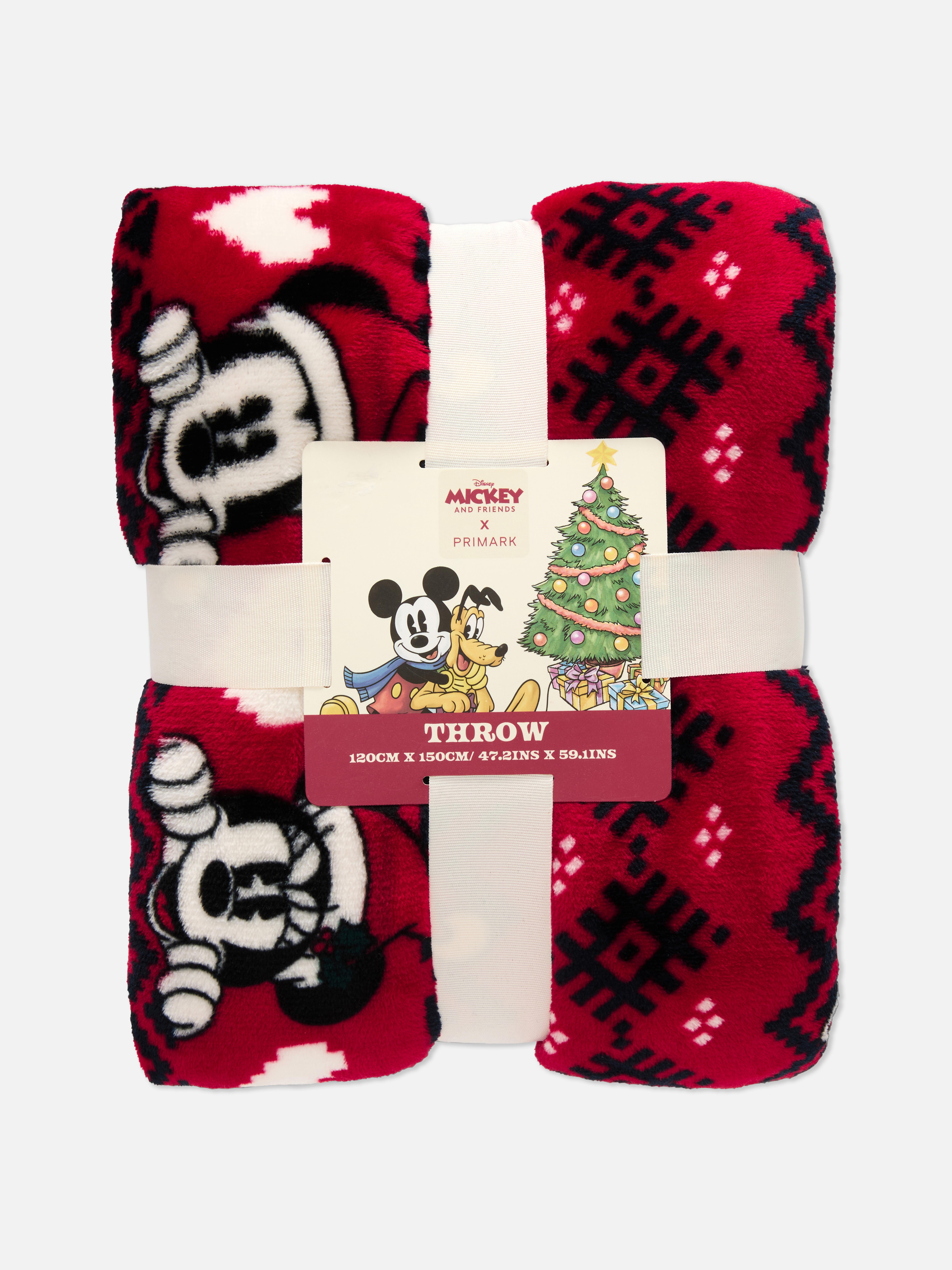 Disney's Minnie And Mickey Mouse Throw