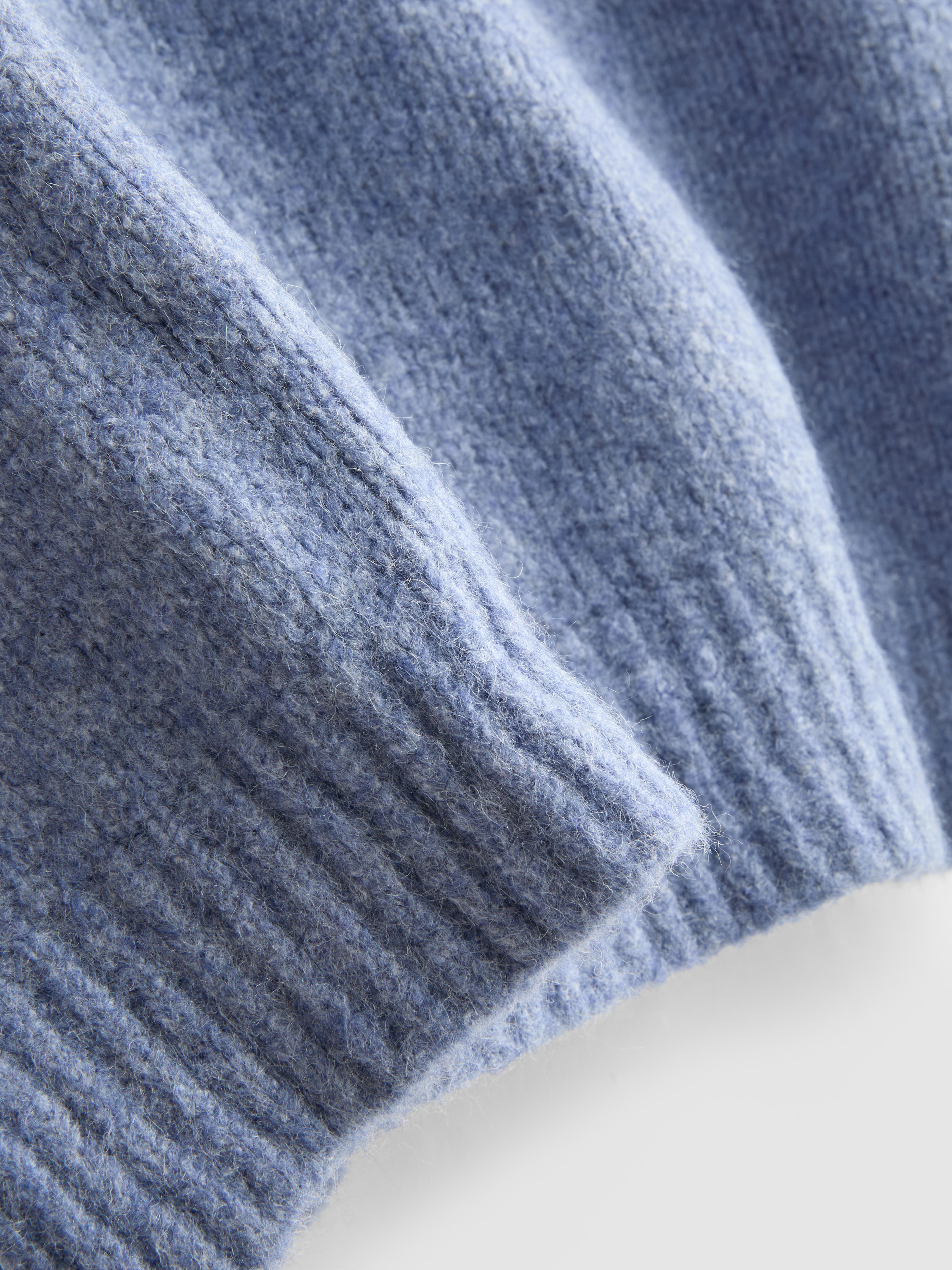 Asymmetric Collar Jumper