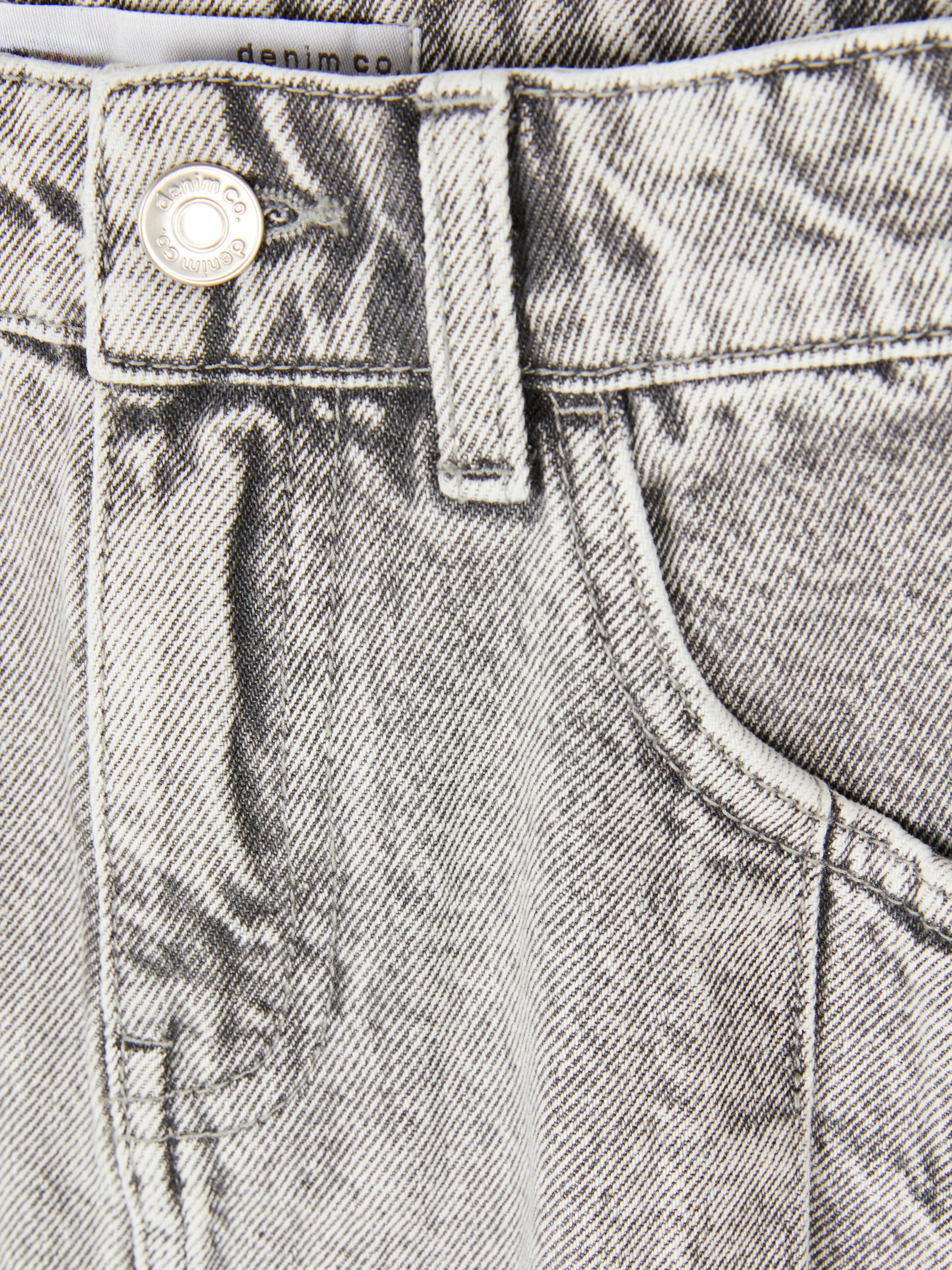 7-15yrs | Pleated Denim Skirt