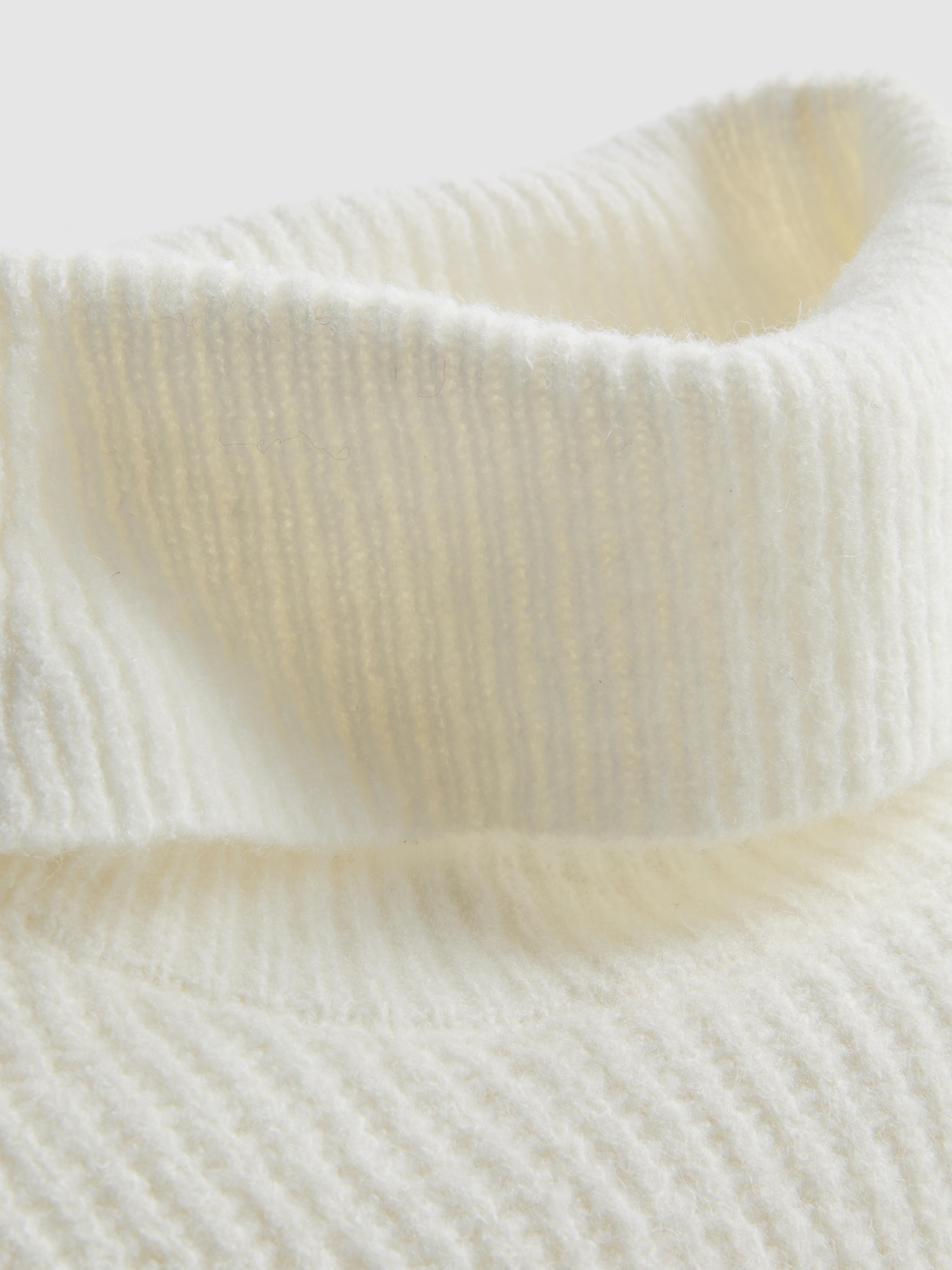 Ribbed Turtle Neck Jumper