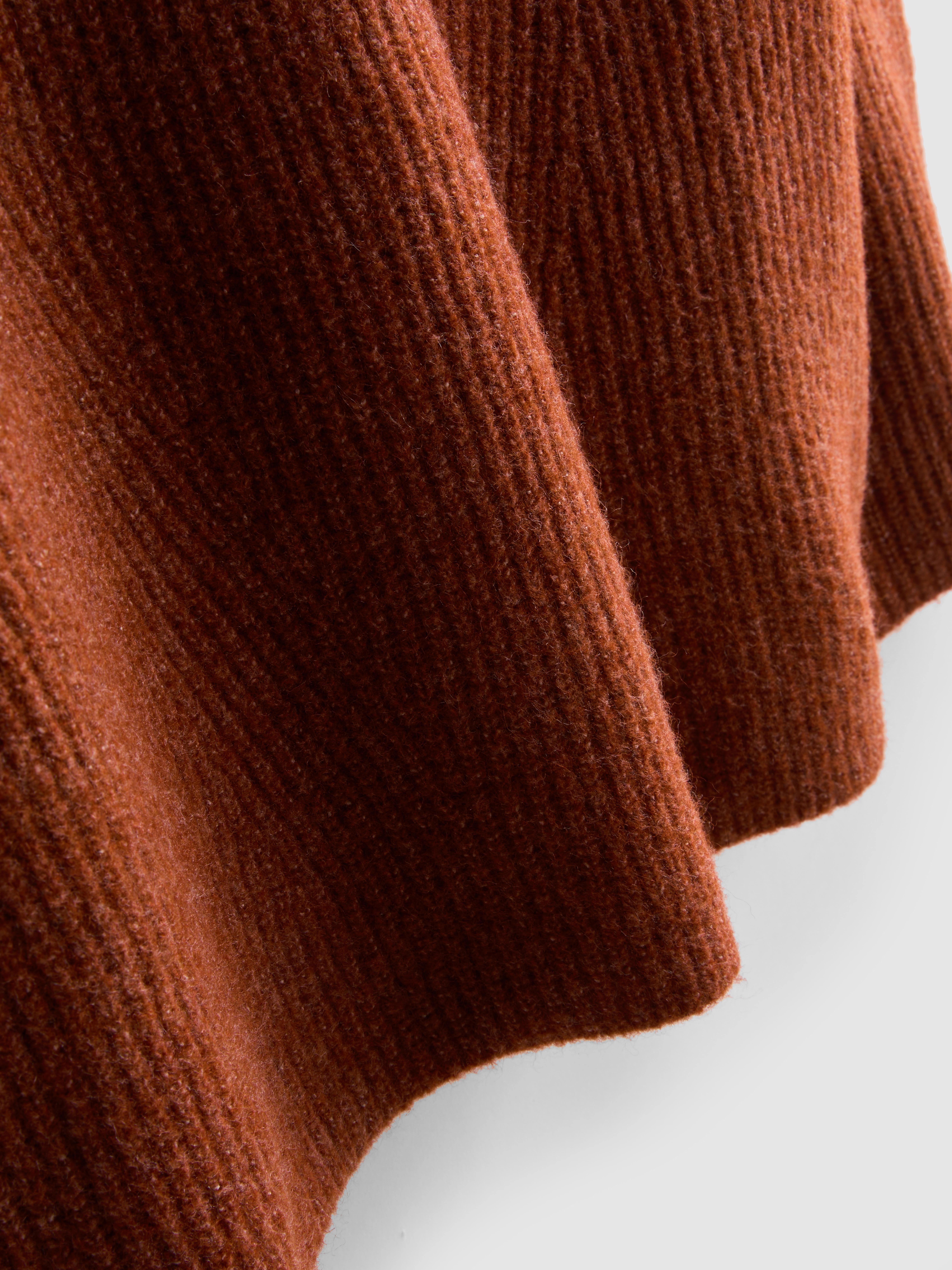 Ribbed Turtle Neck Jumper