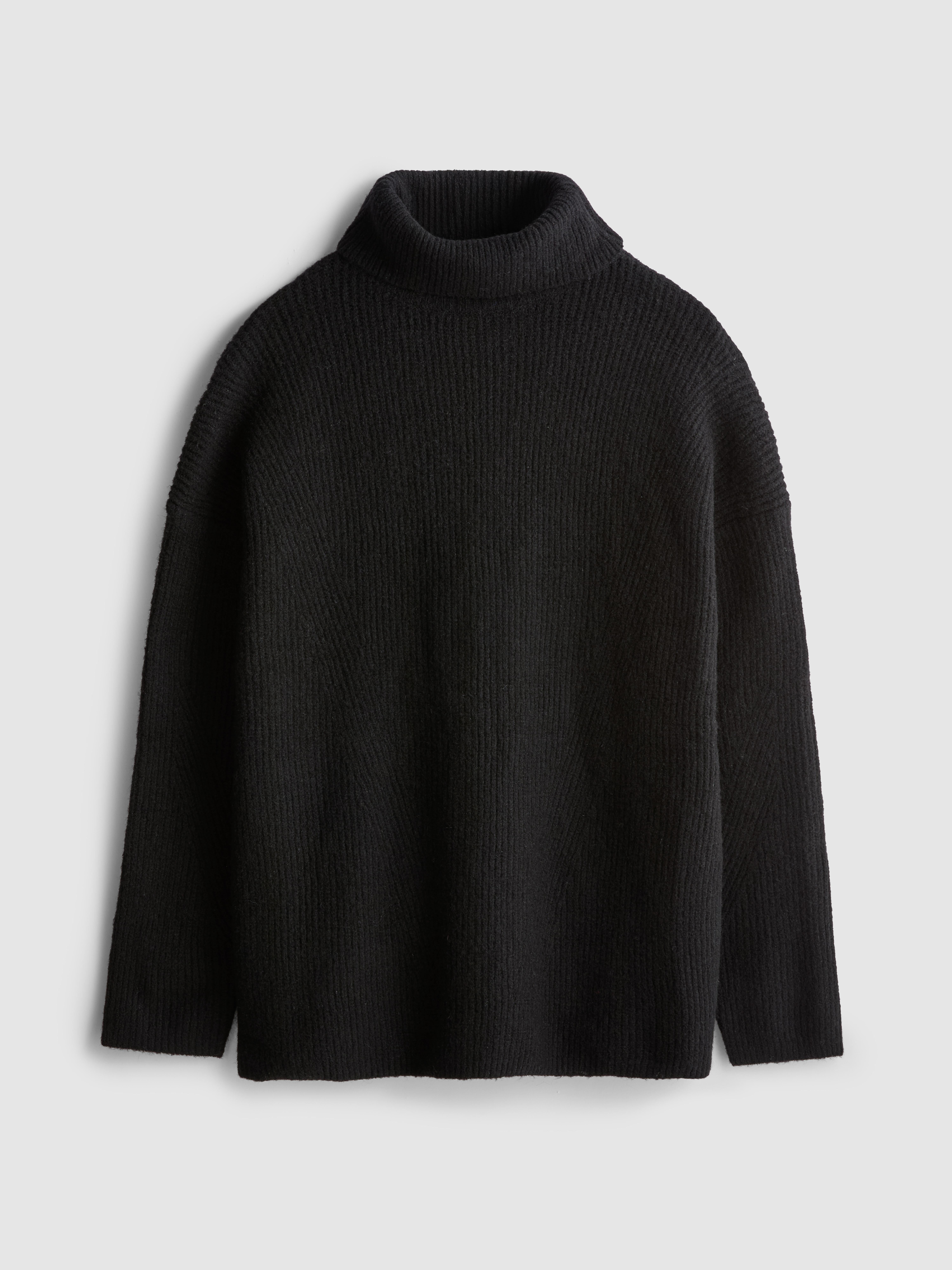Ribbed Turtle Neck Jumper