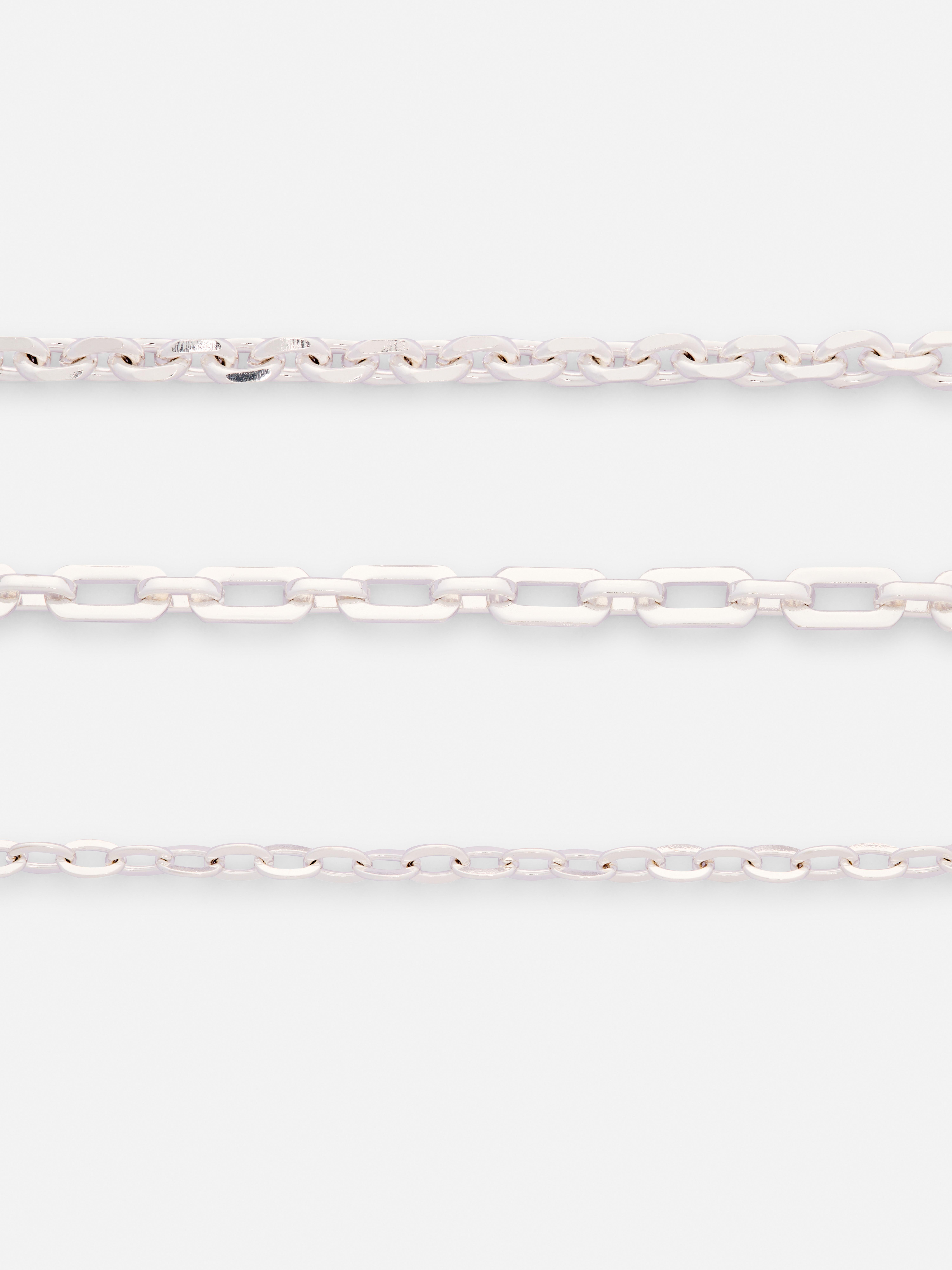 3pk The Edit Chain Bracelets