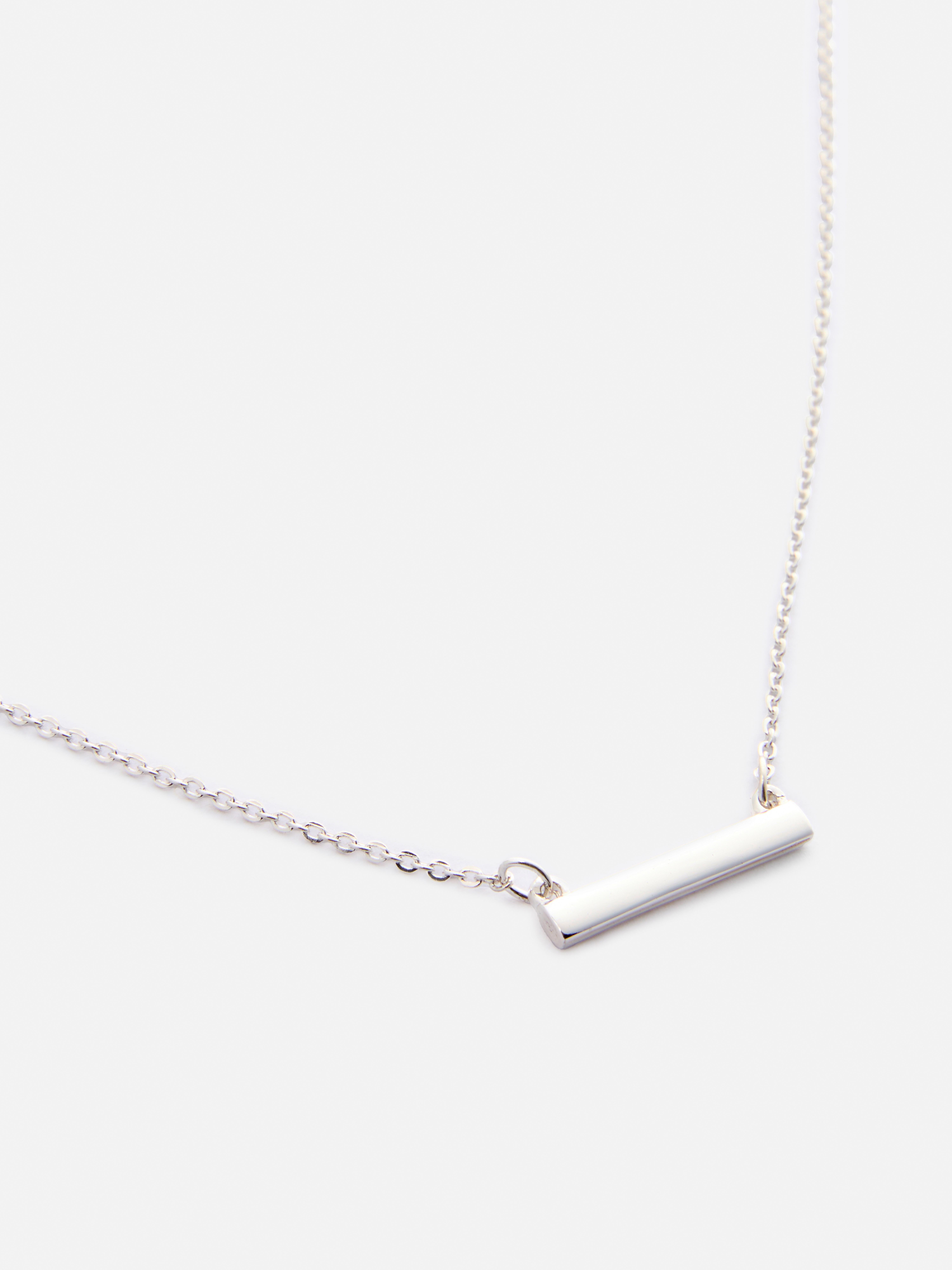 Collana con piastrina singola