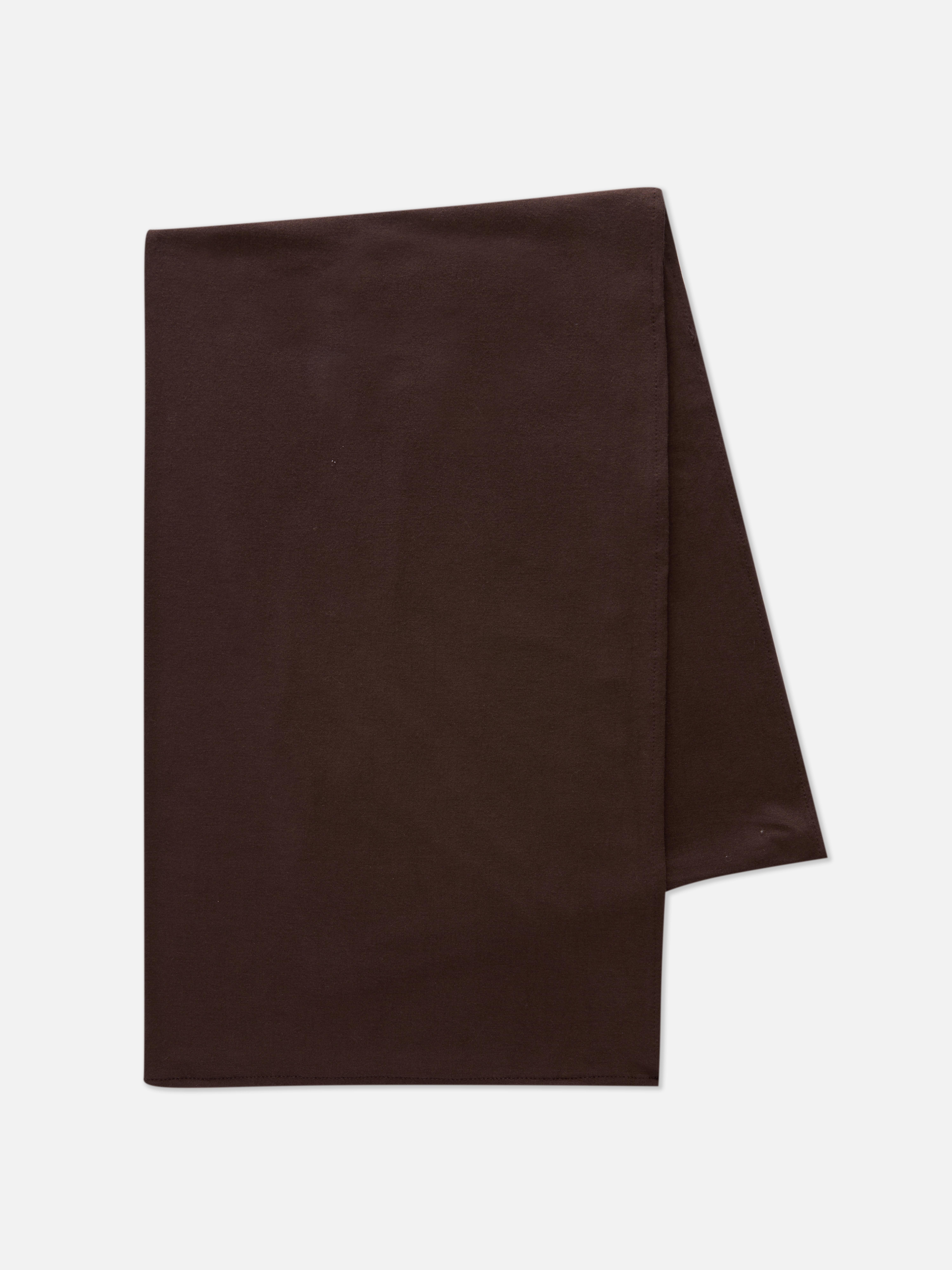 Jersey sjaal Bruin