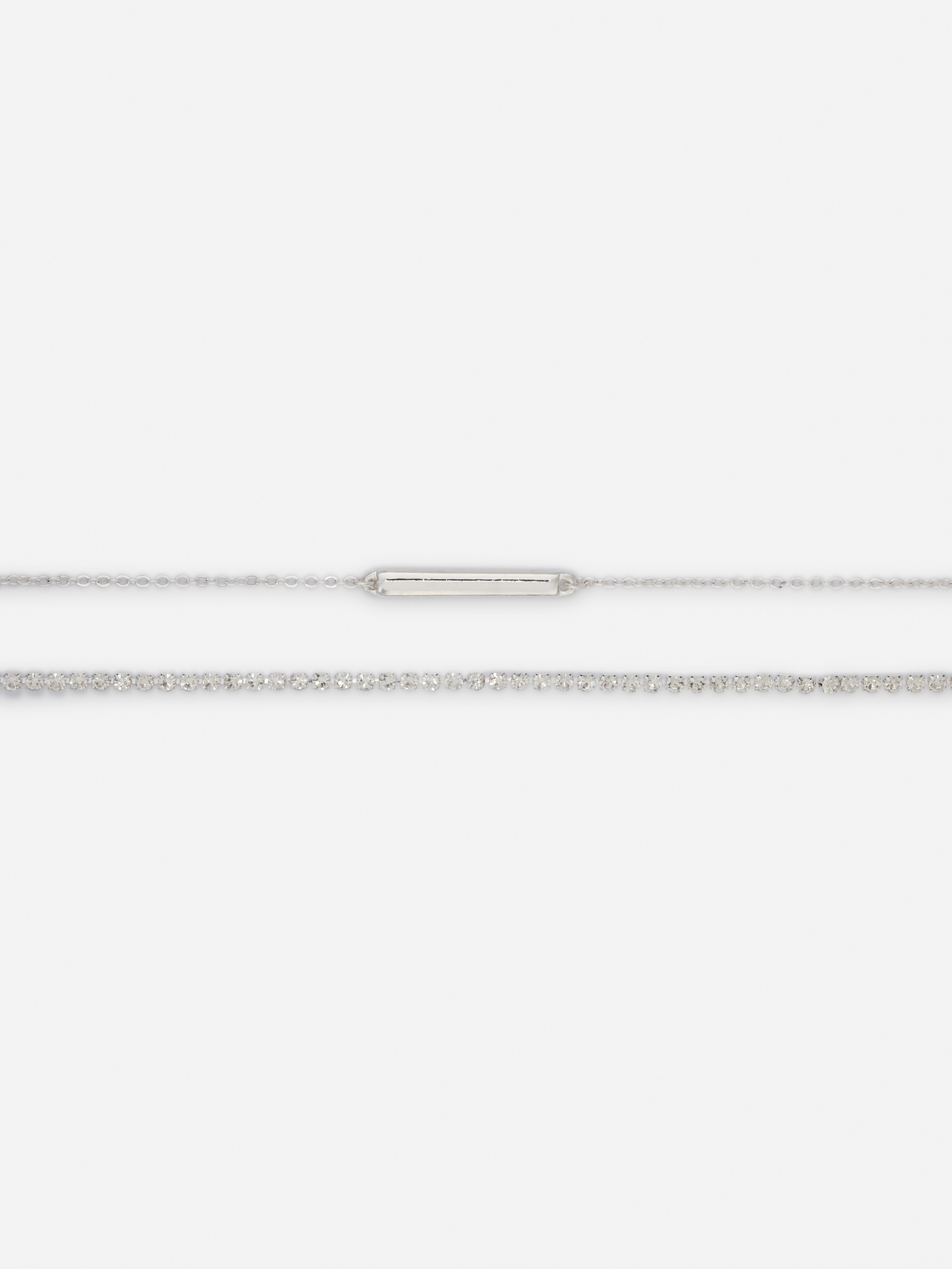2pk Bar Clasp Bracelets