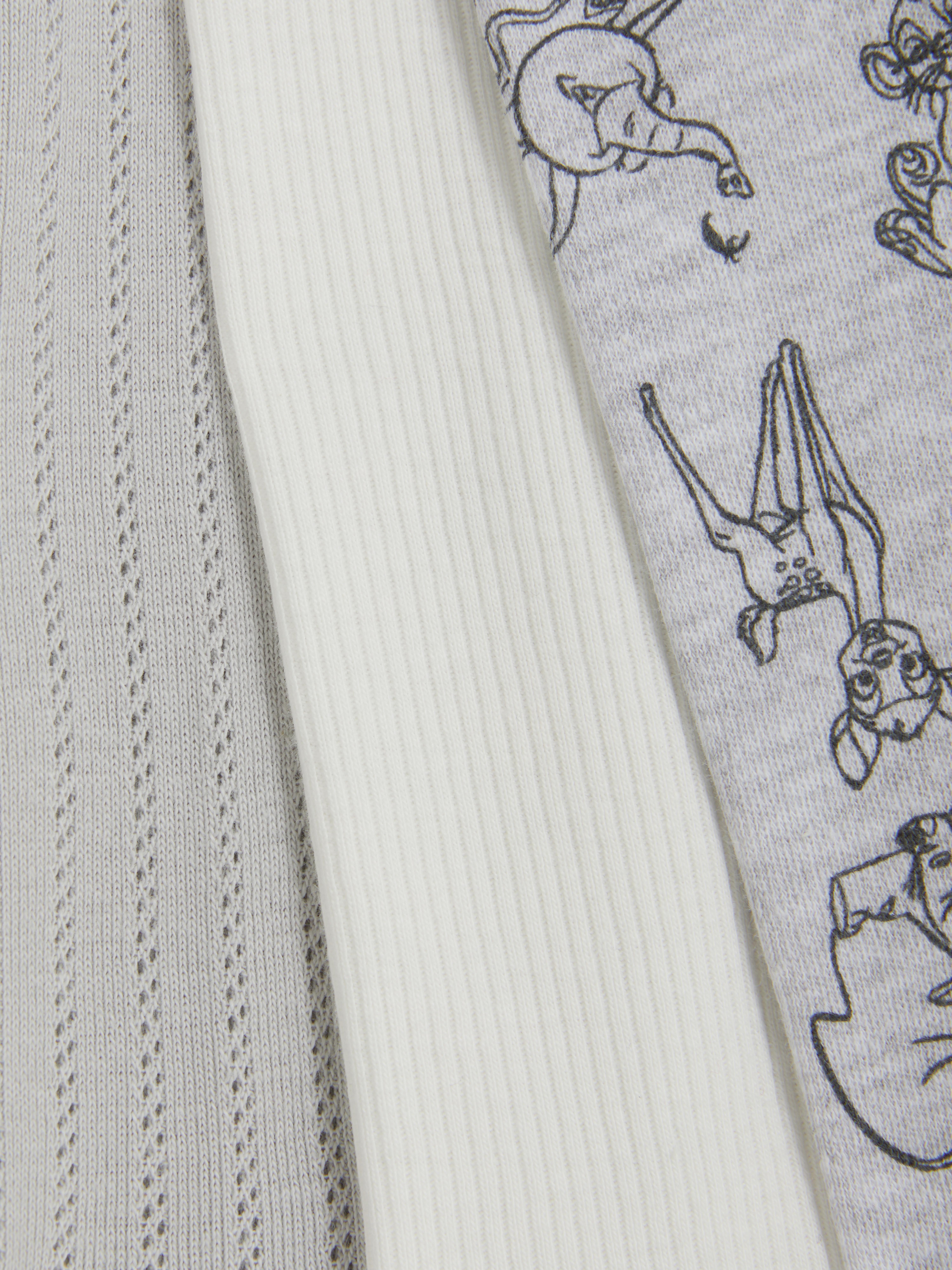 0-18mths | 3pk Disney X Steve Thompson Long Sleeve Newborn Bodysuits