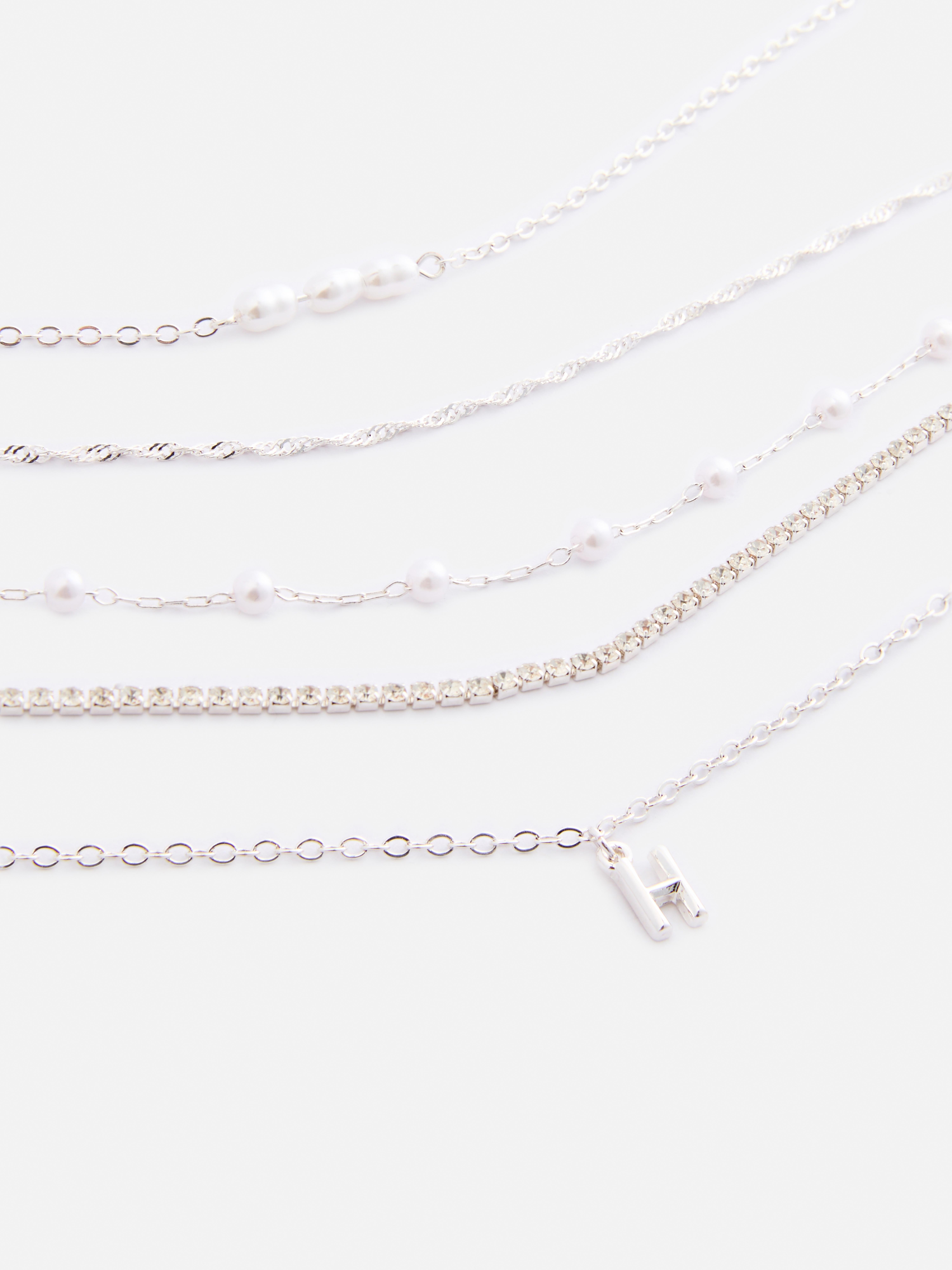 5 braccialetti dell'amicizia con iniziali