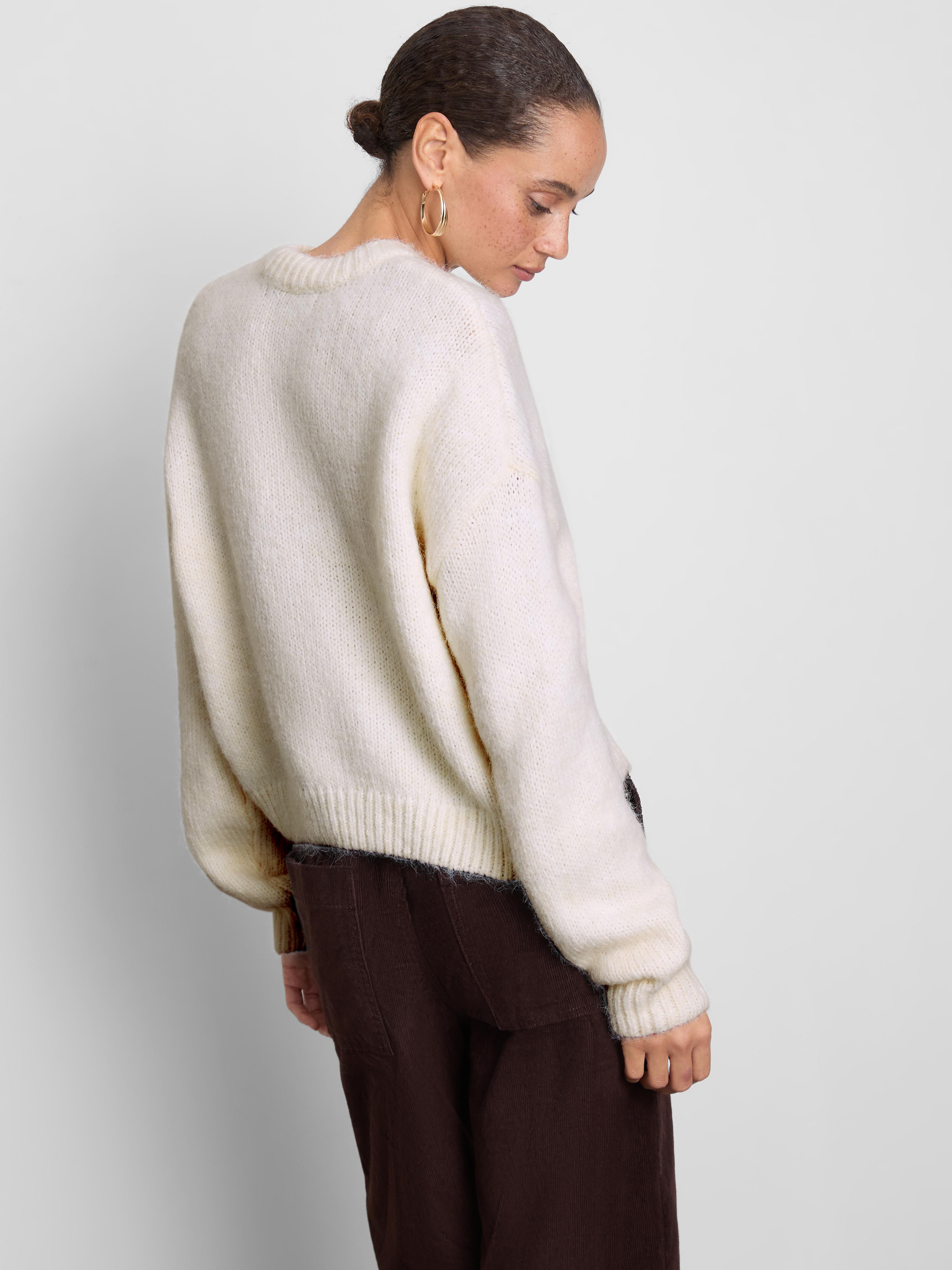 Knitted Crew Neck Jumper