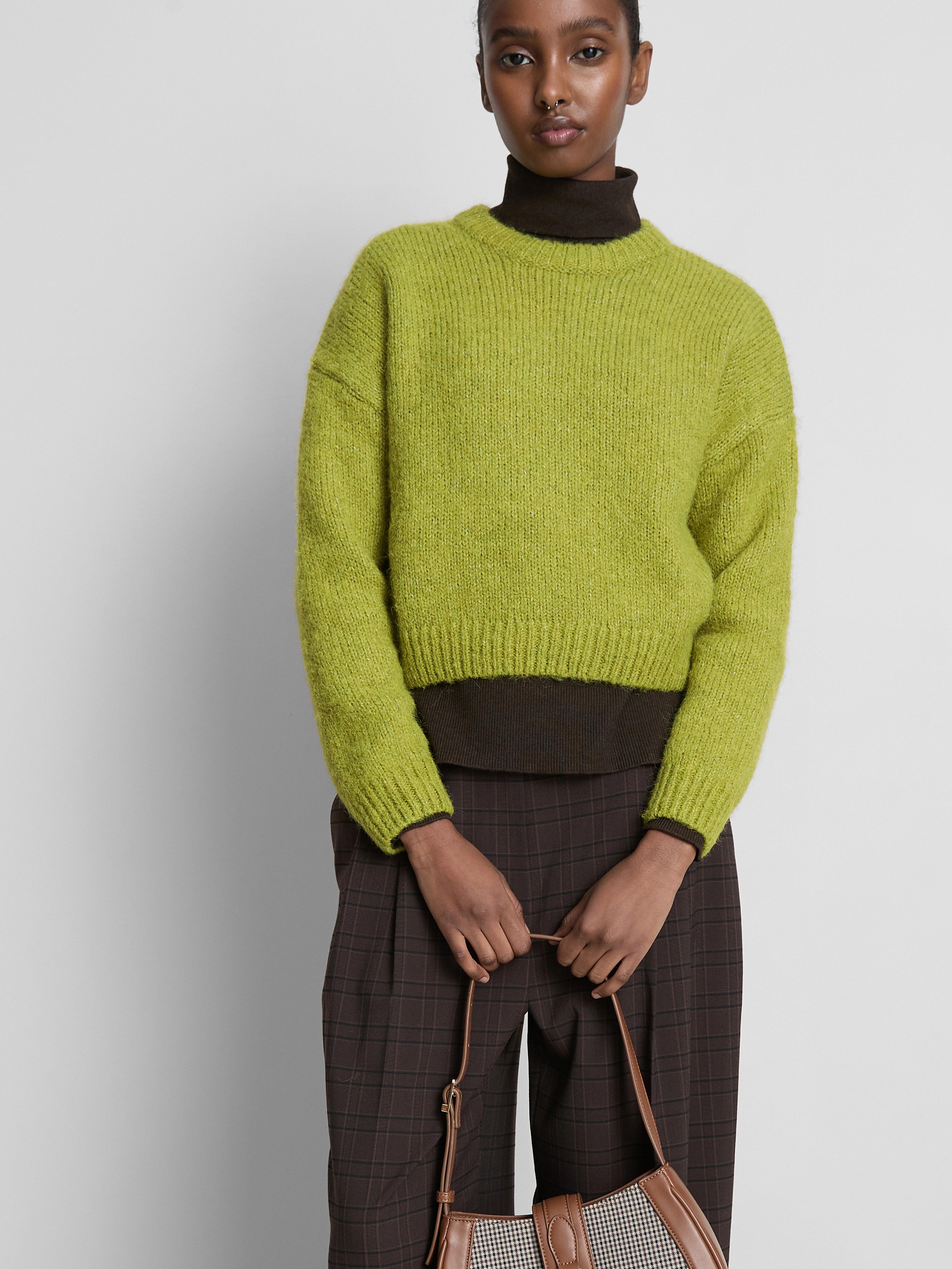 Knitted Crew Neck Jumper
