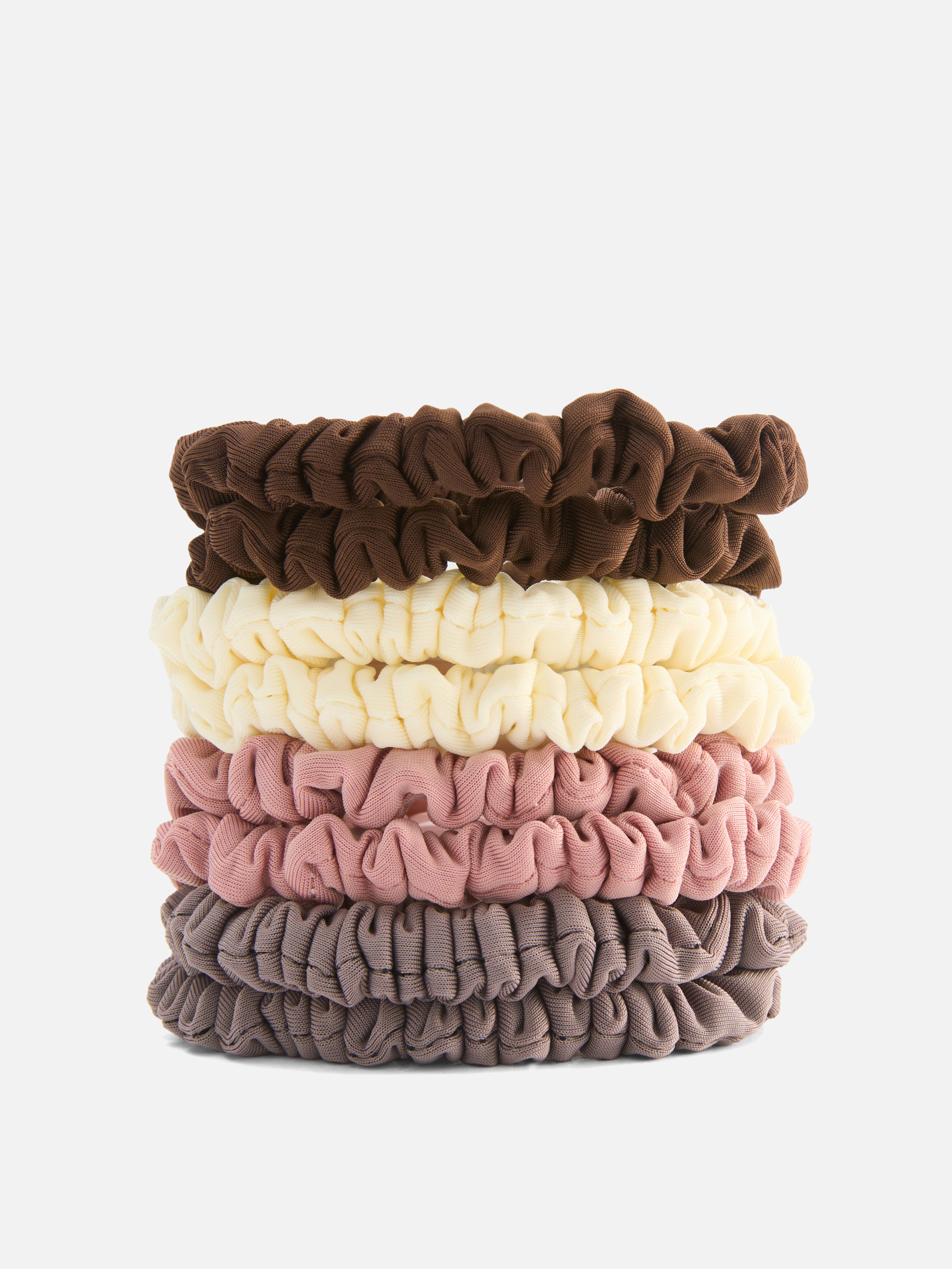 Lot de 8 mini chouchous pour cheveux