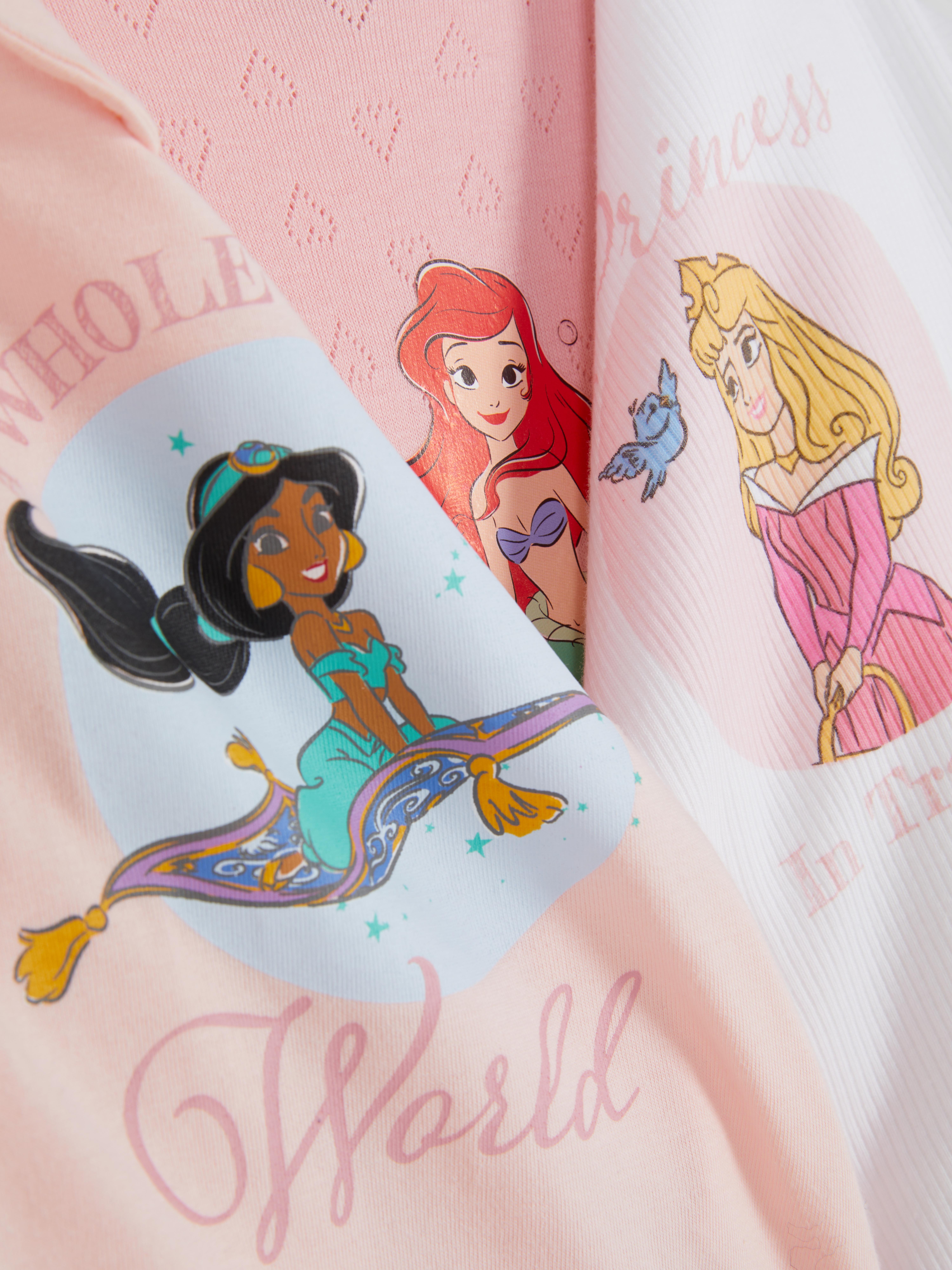 0–18 Monate | „Disney Prinzessinnen“ Langarm-Bodys für Neugeborene, 3er-Pack
