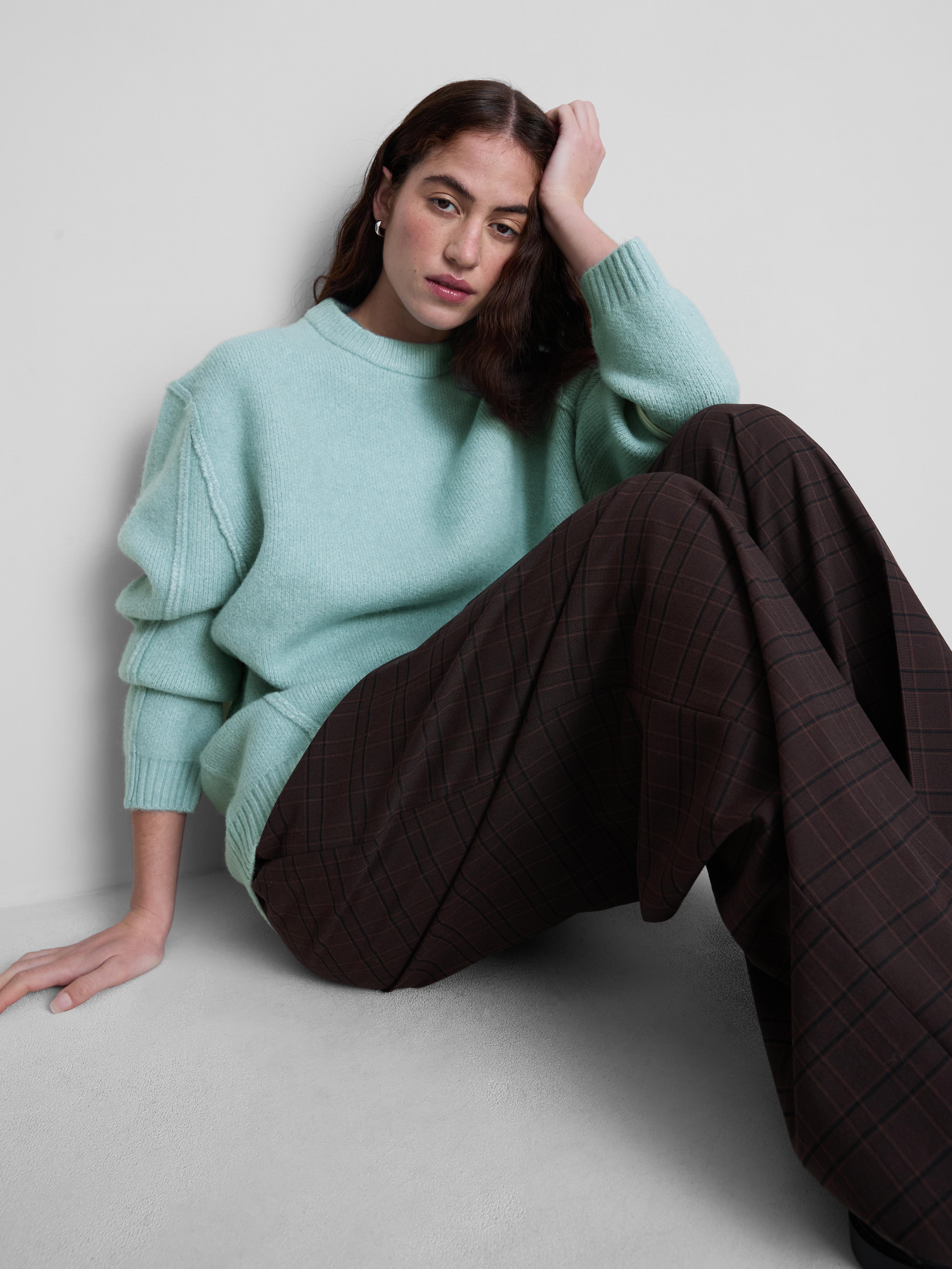 Essential Exposed Stitch Jumper