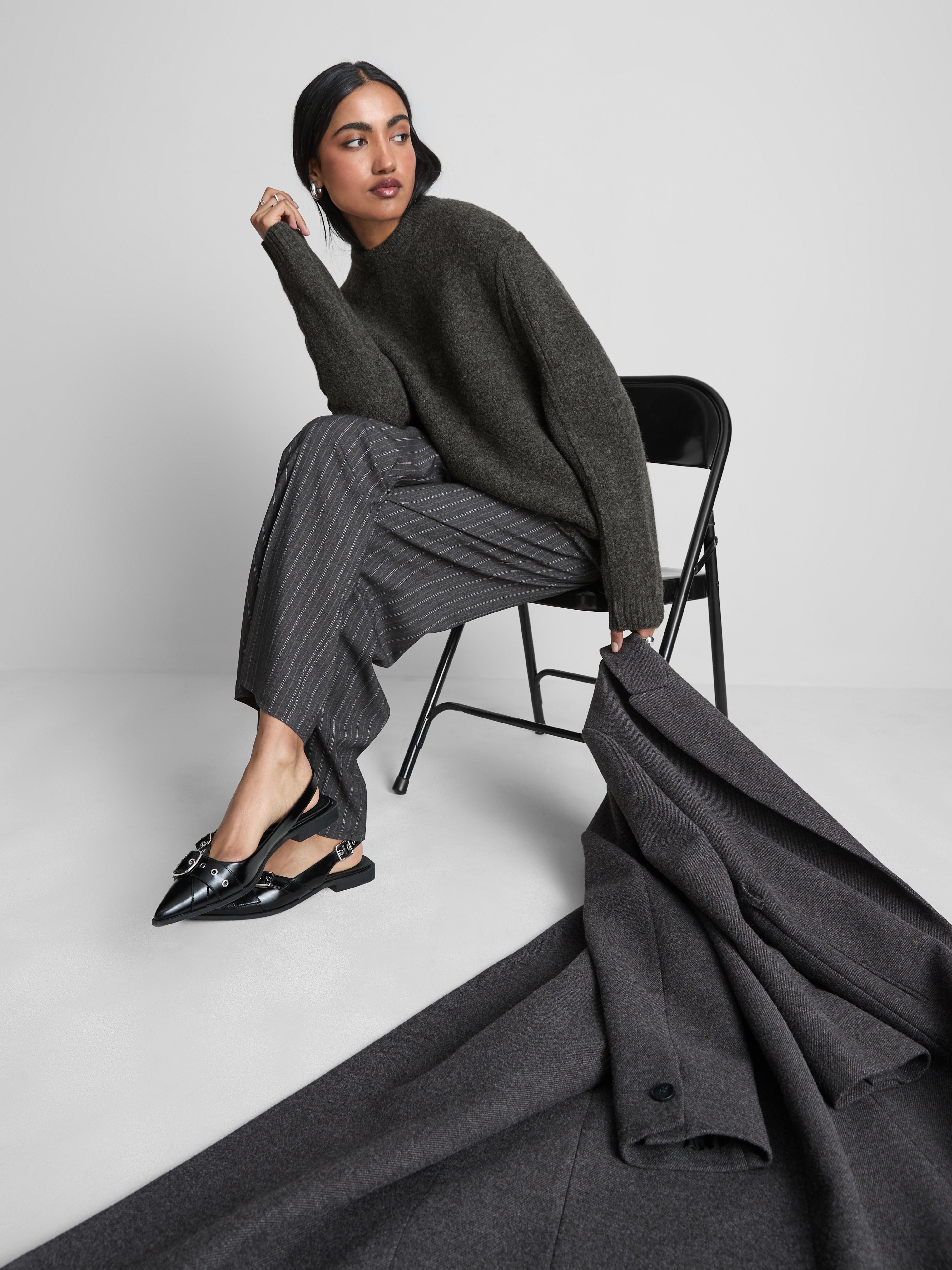 Essential Exposed Stitch Jumper