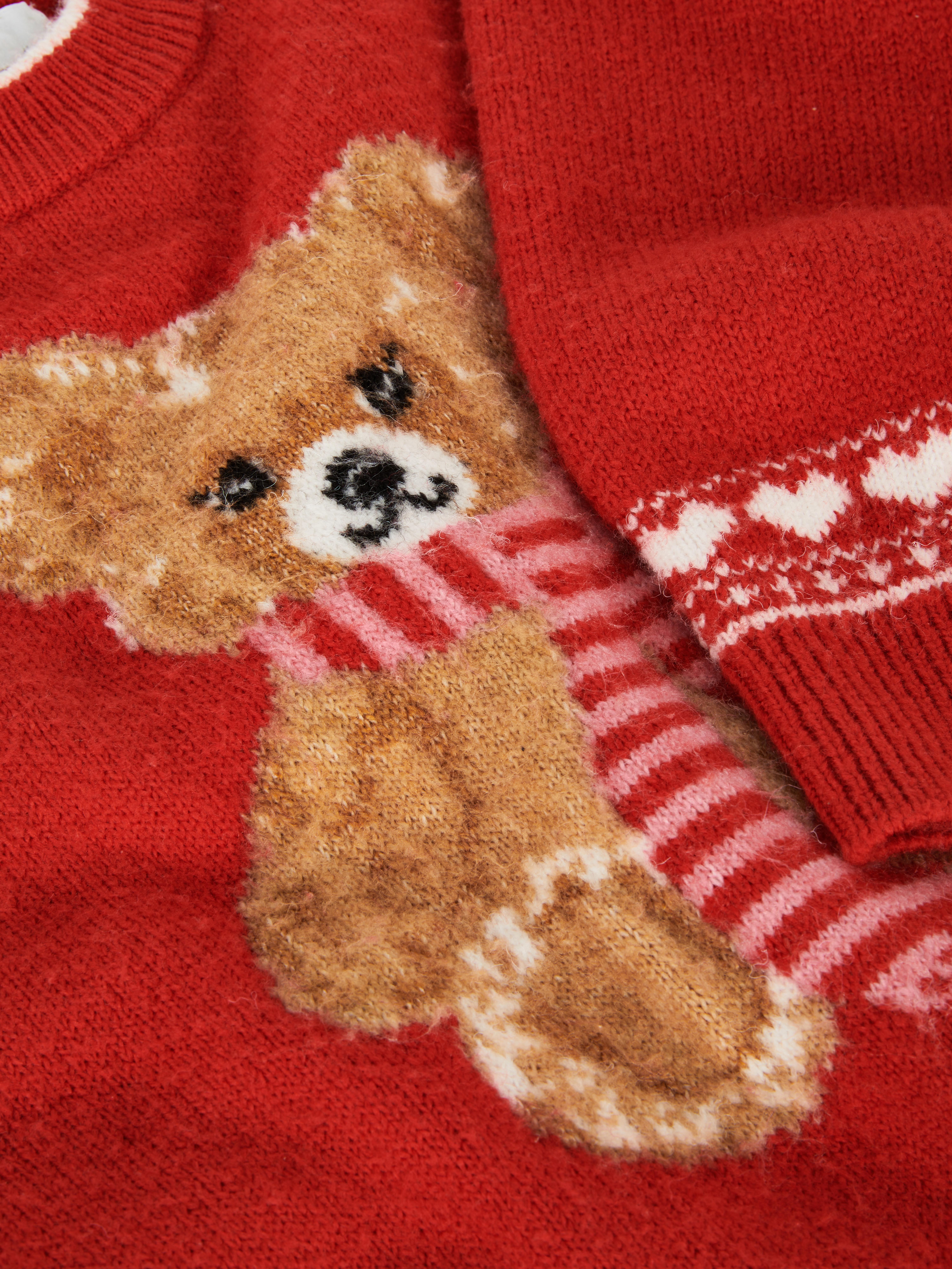 7-15yrs | Kid’s Bear Family Twinning Jumper