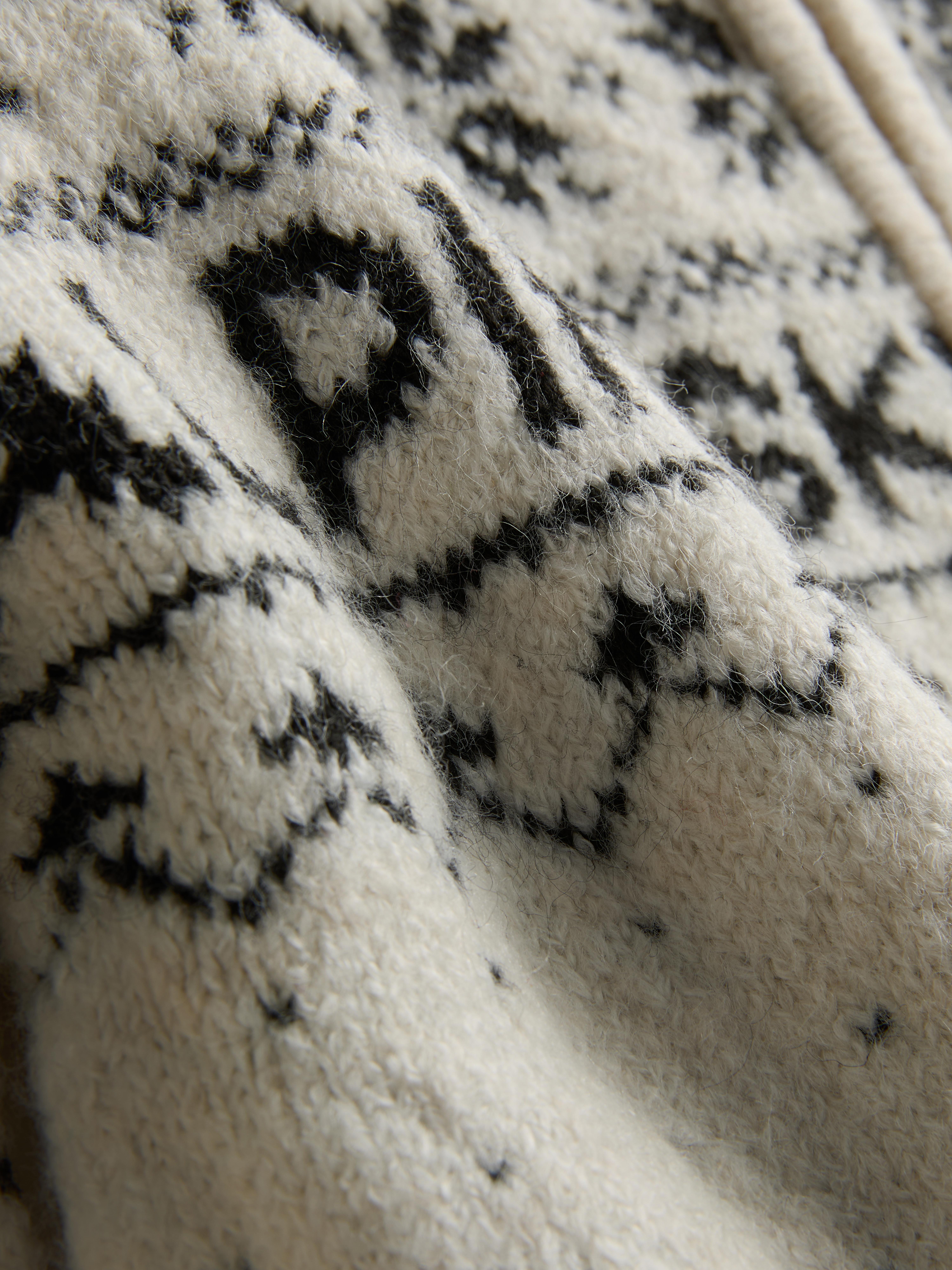 7-15yrs | Fair Isle Zip-Up Cardigan