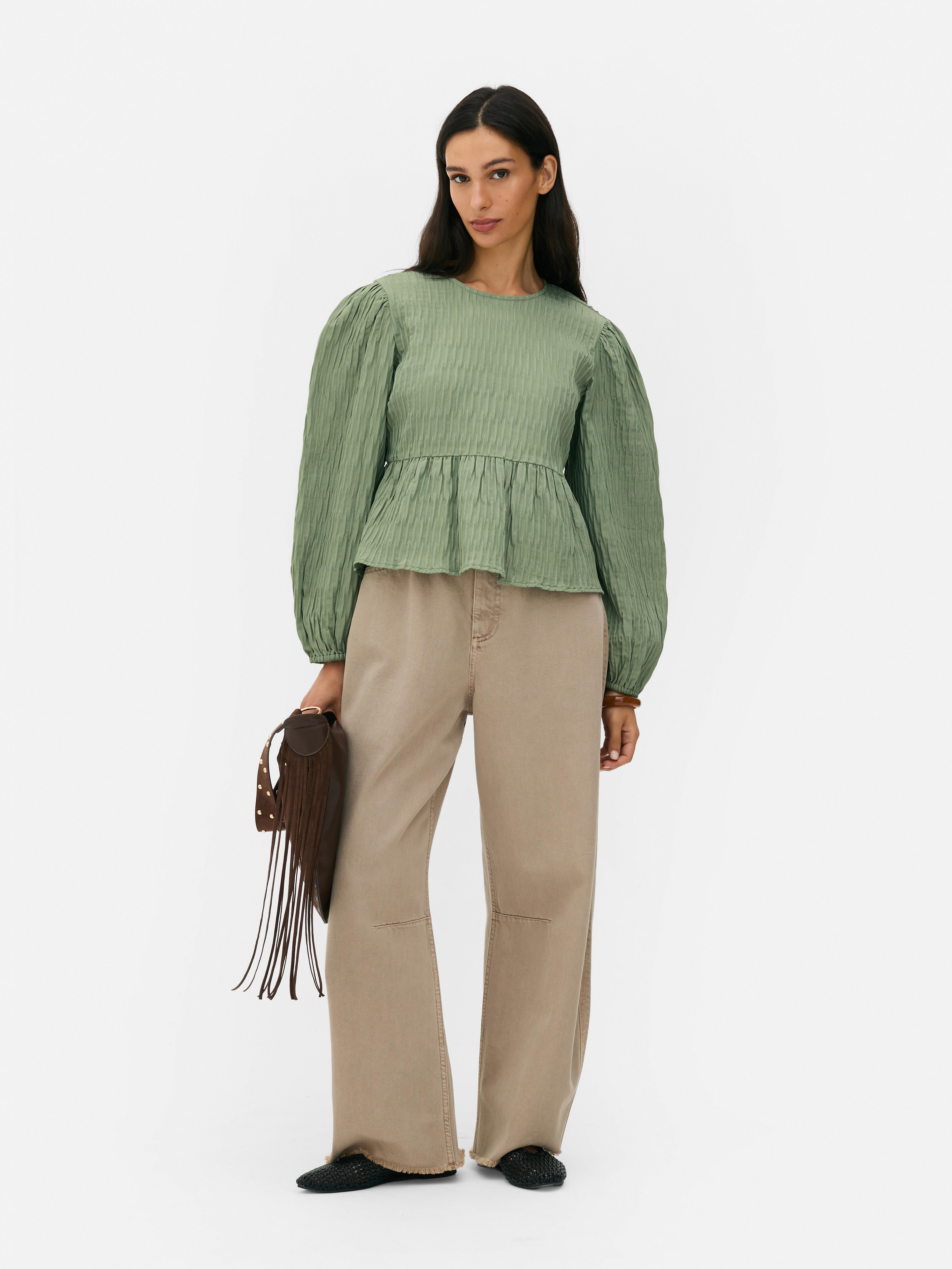 Blusa peplum
