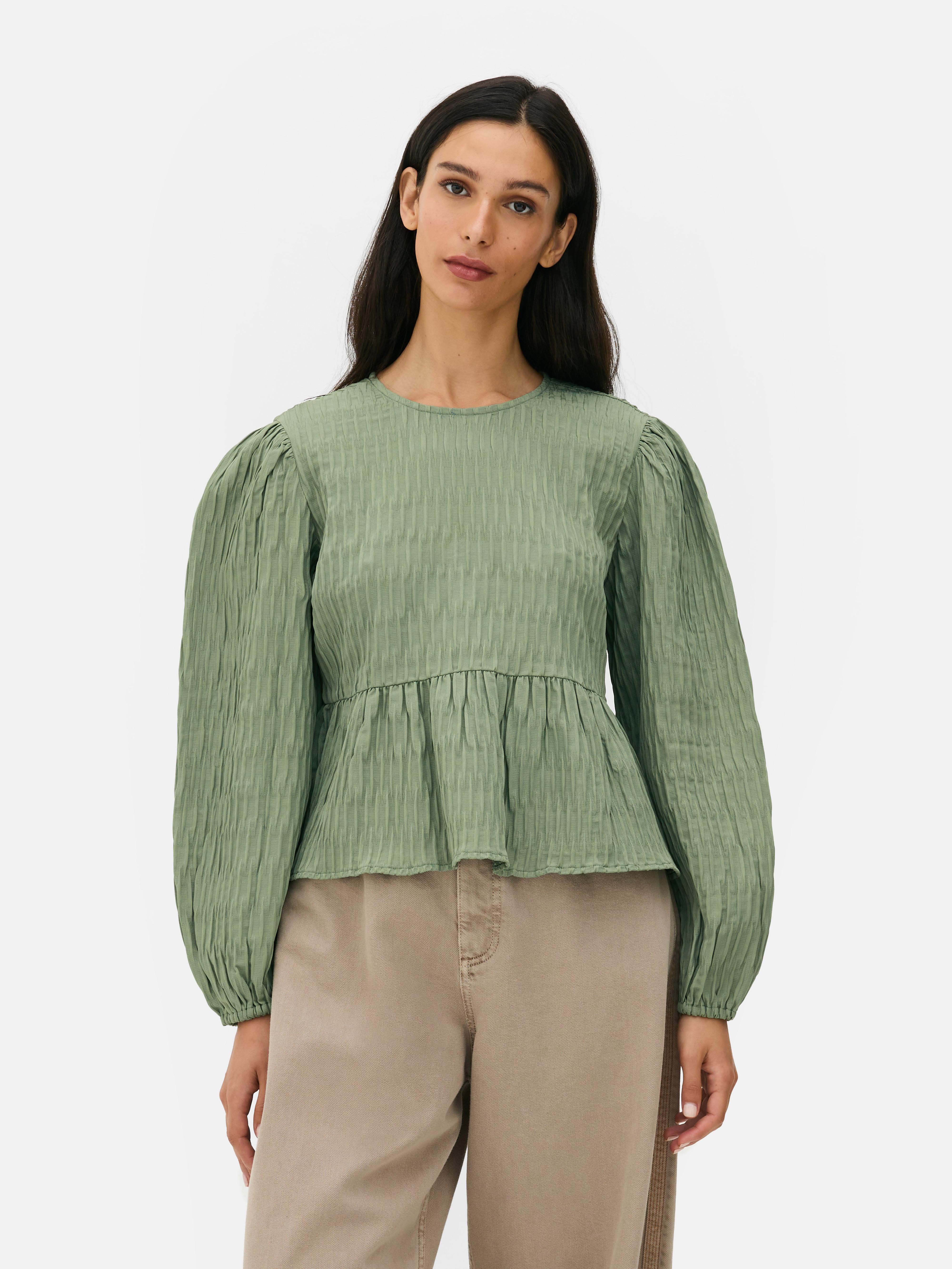 Blusa peplum
