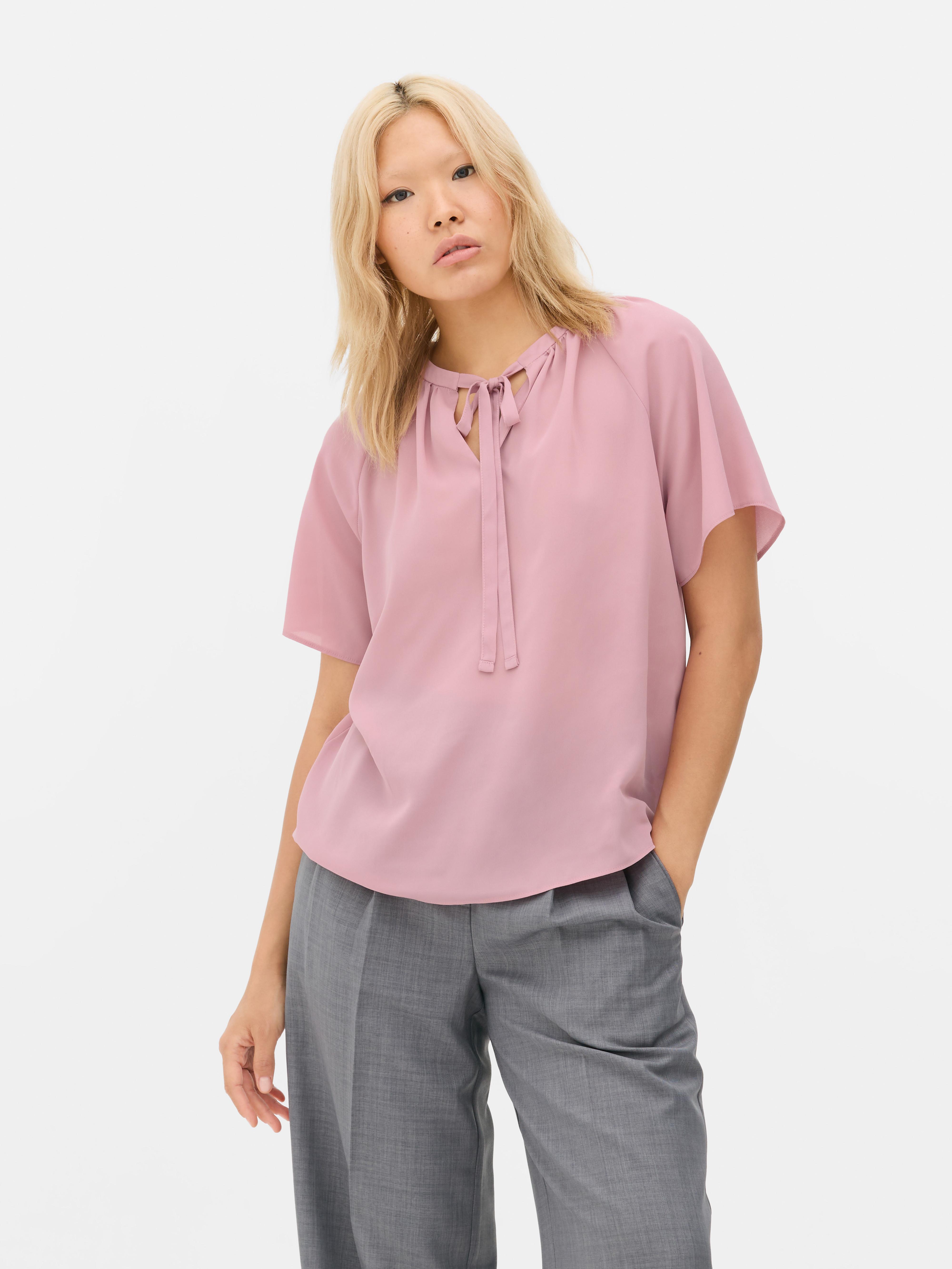 Tie Neck Blouse