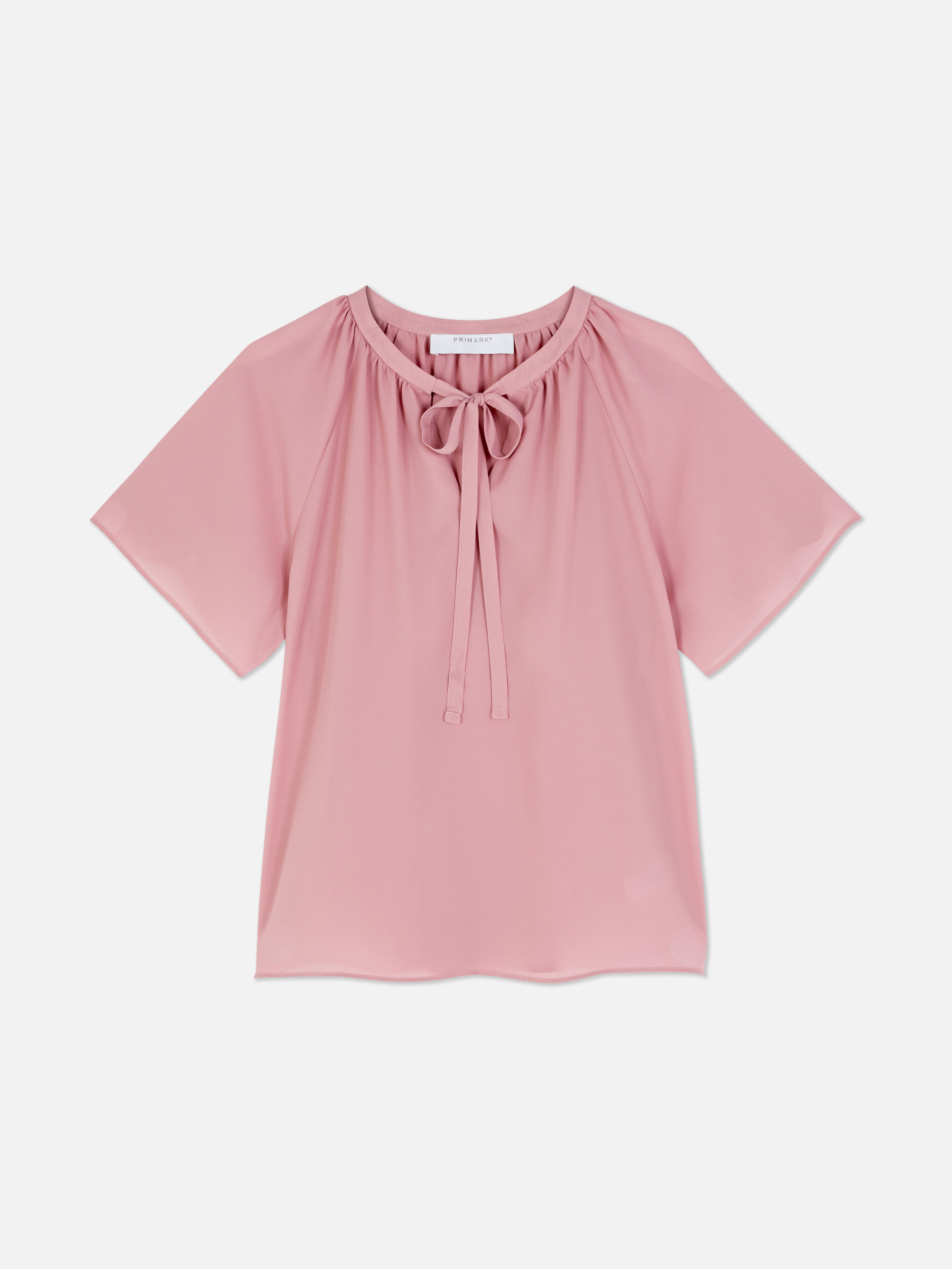 Tie Neck Blouse