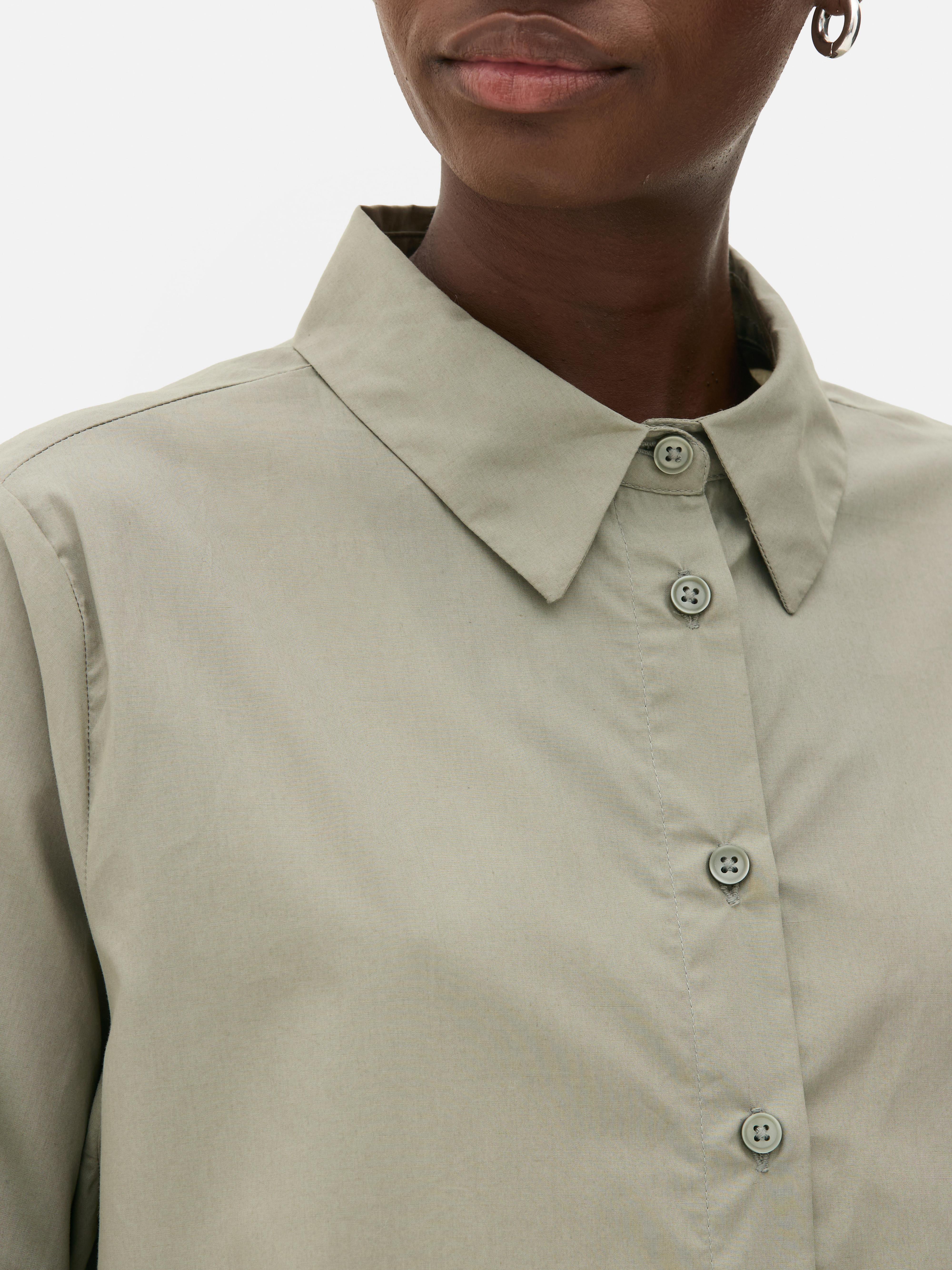Camisa popelina algodão
