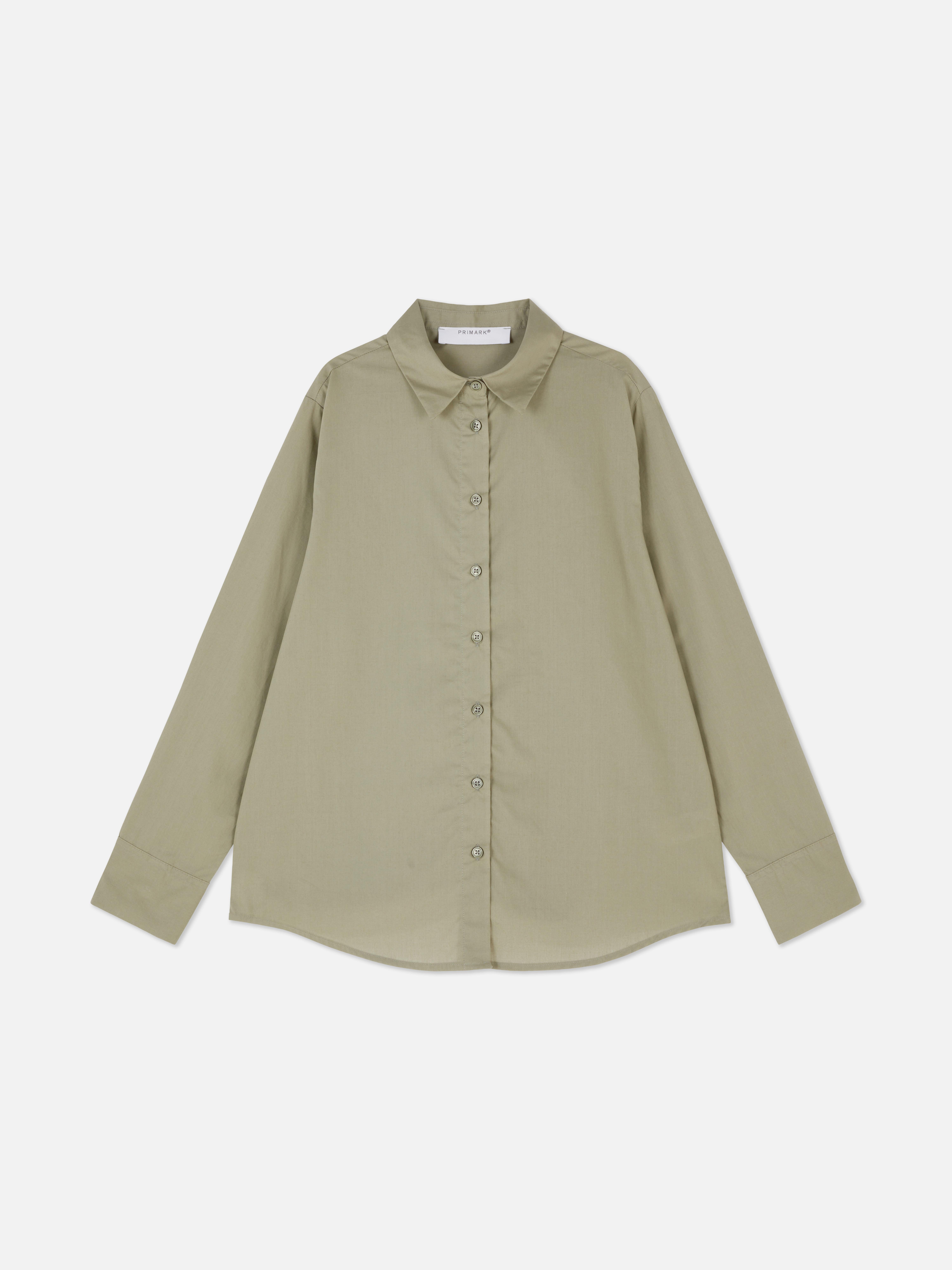 Camisa popelina algodão