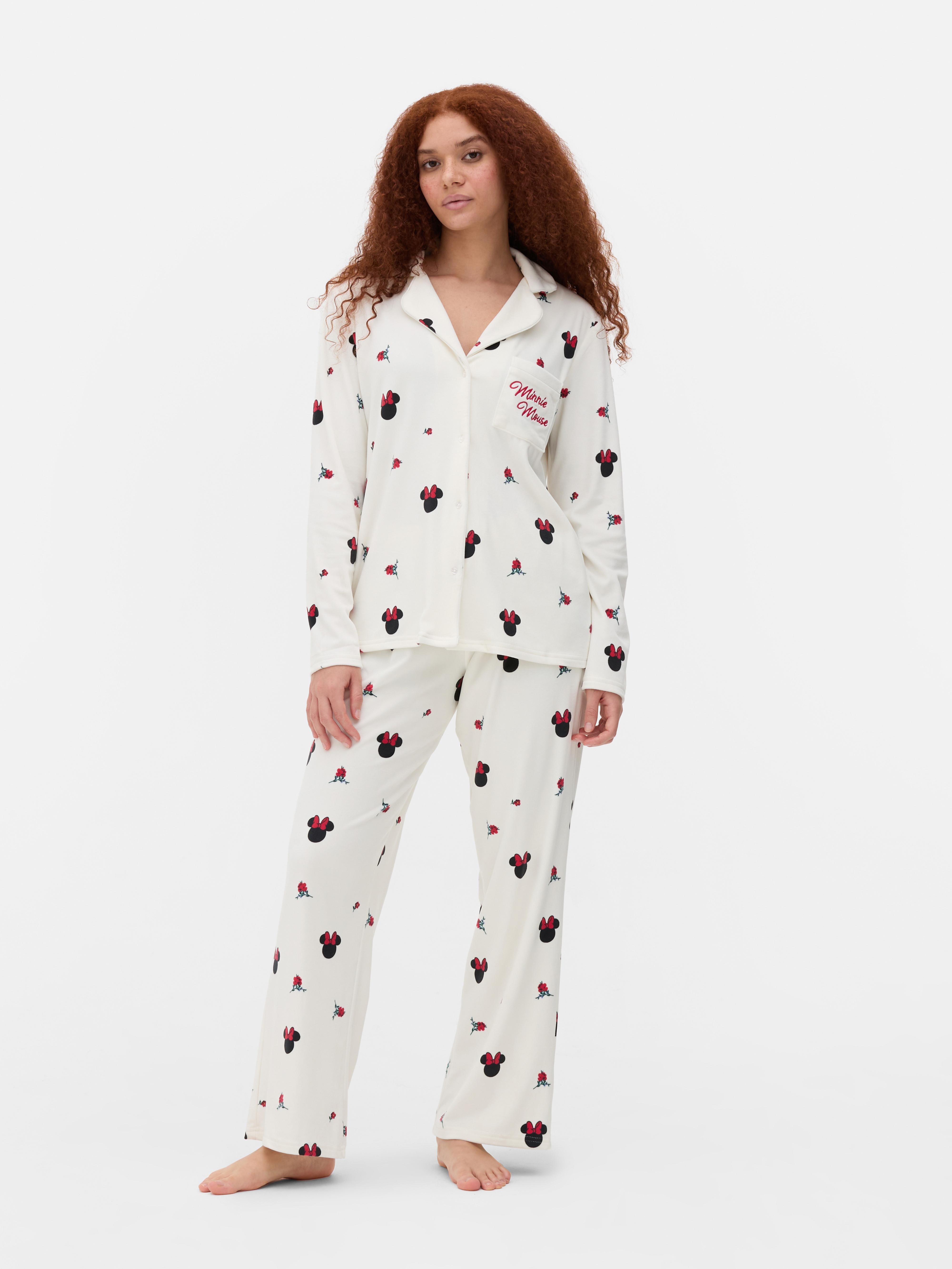 Plyšové pyžamo v boyfriend štýle Disney Minnie Mouse