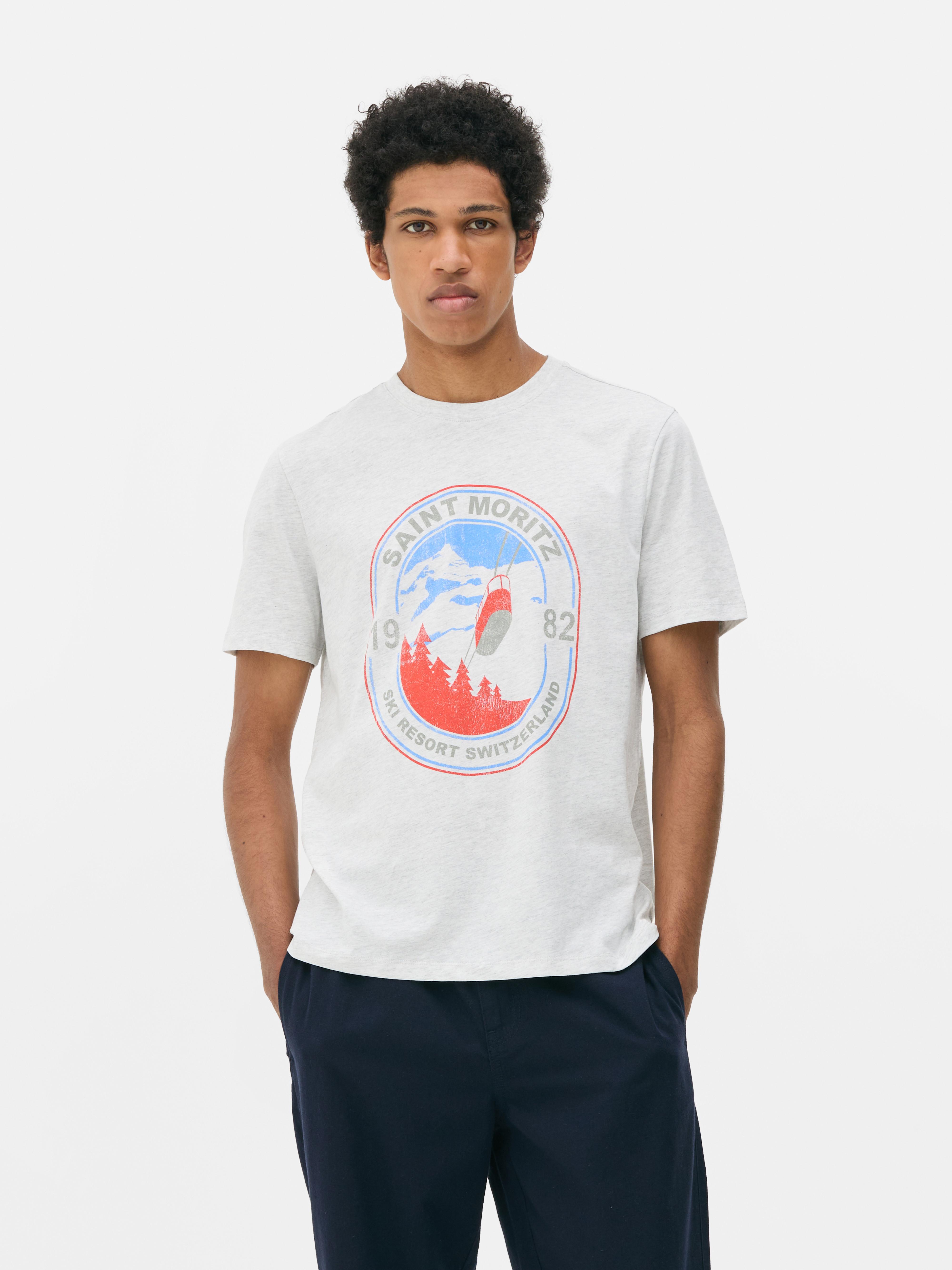 T-shirt met korte mouwen Saint Moritz