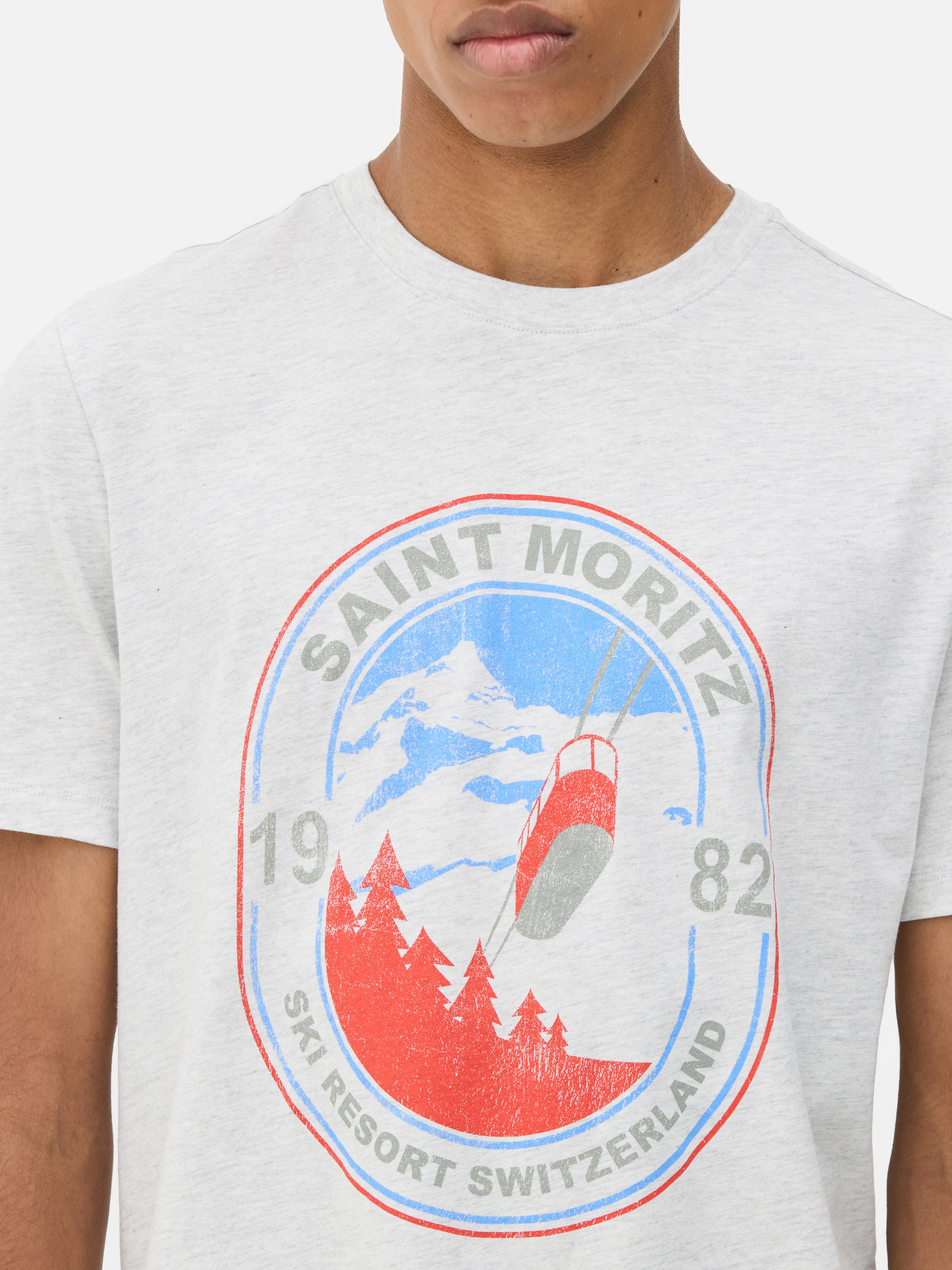 T-shirt met korte mouwen Saint Moritz