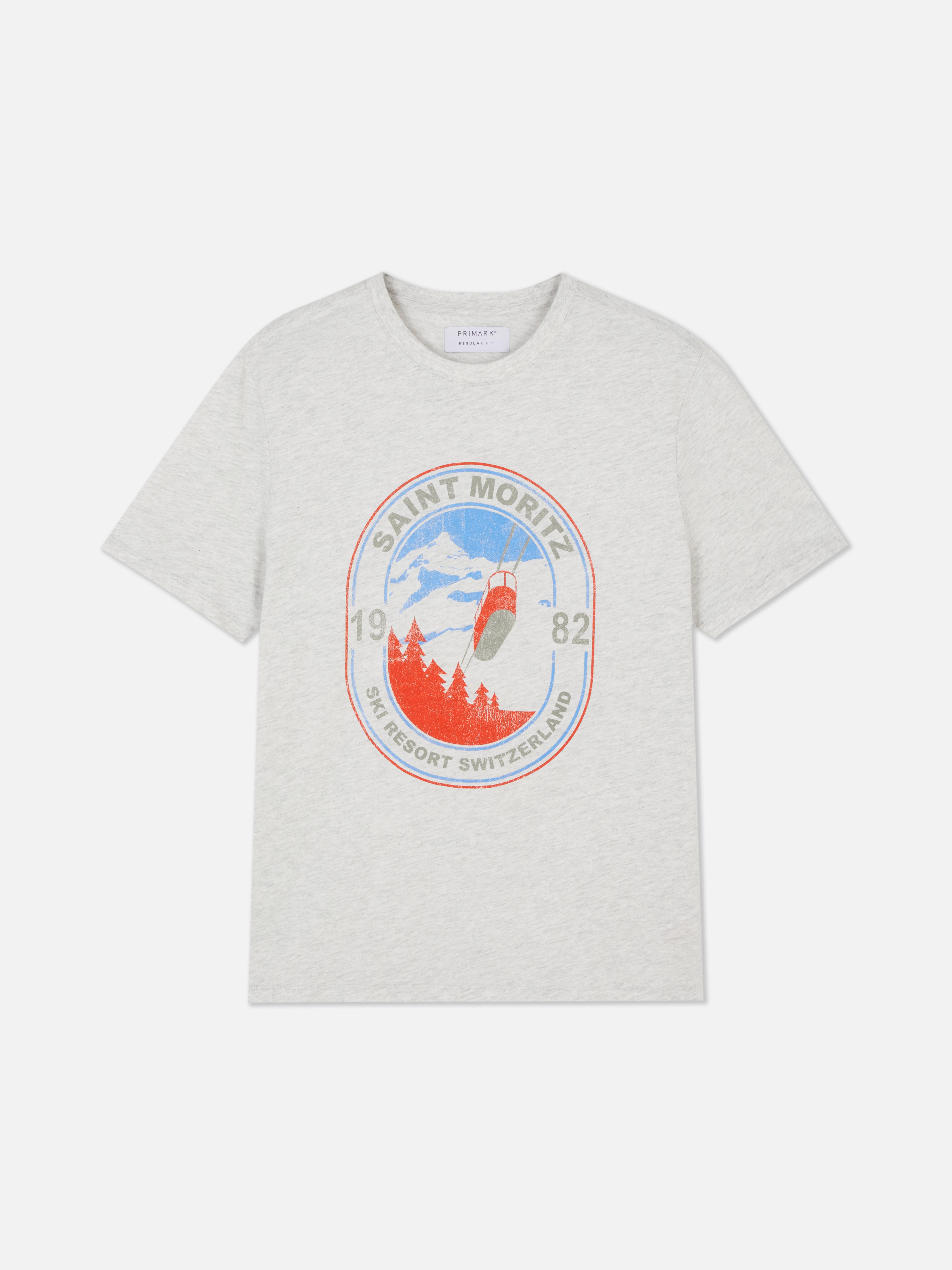 T-shirt met korte mouwen Saint Moritz