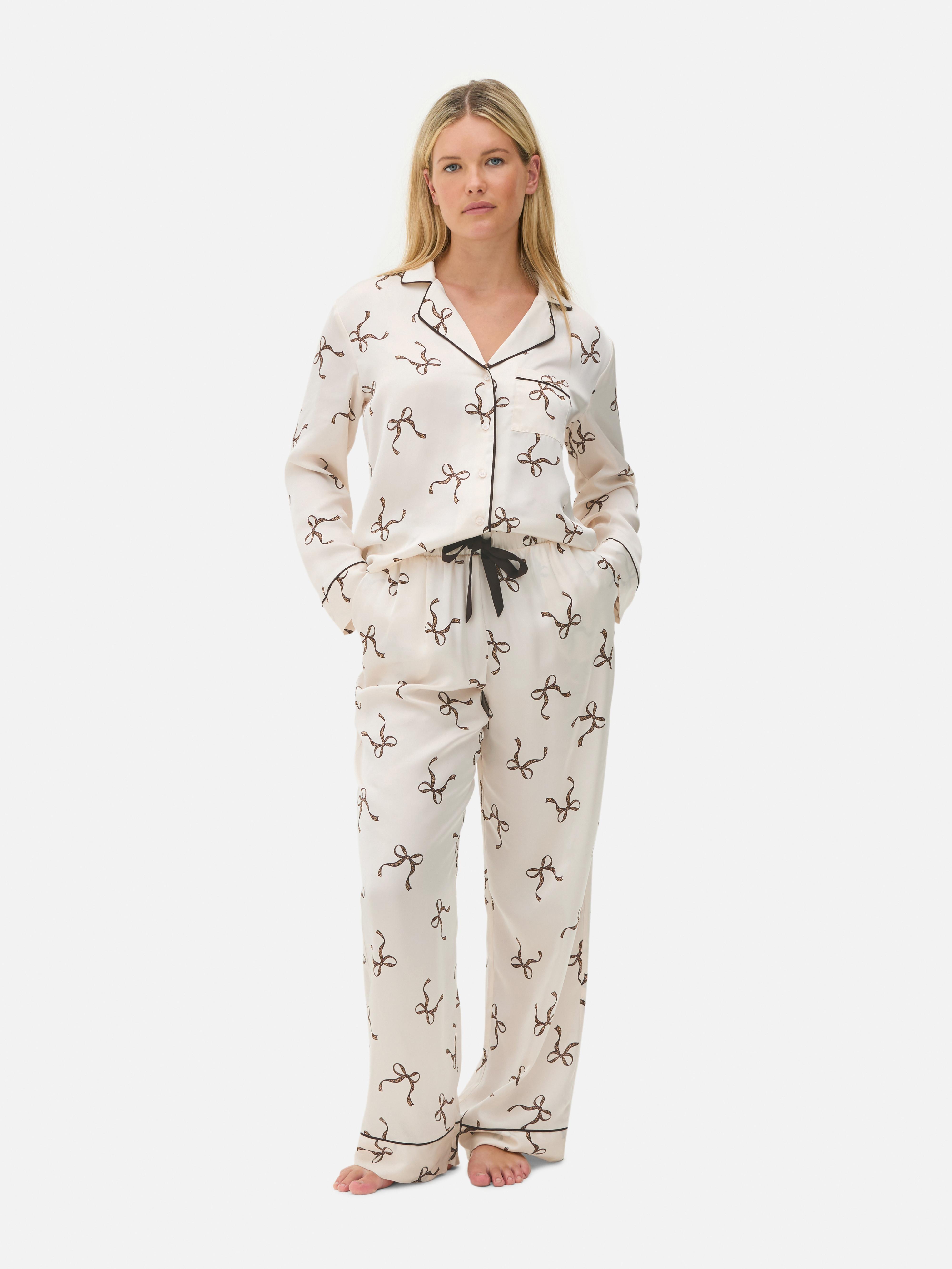Satin Boyfriend Pyjamas