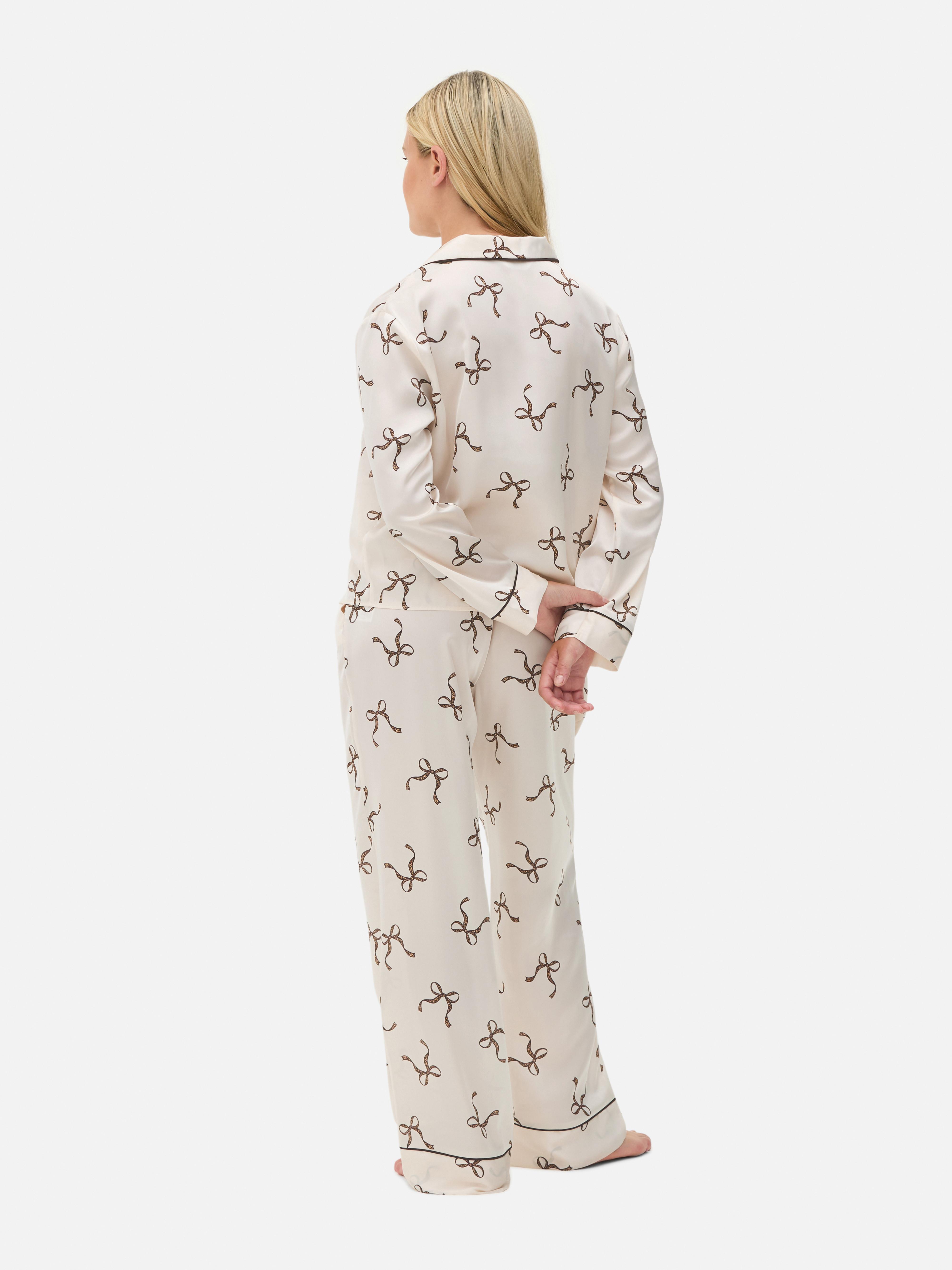 Satin Boyfriend Pyjamas