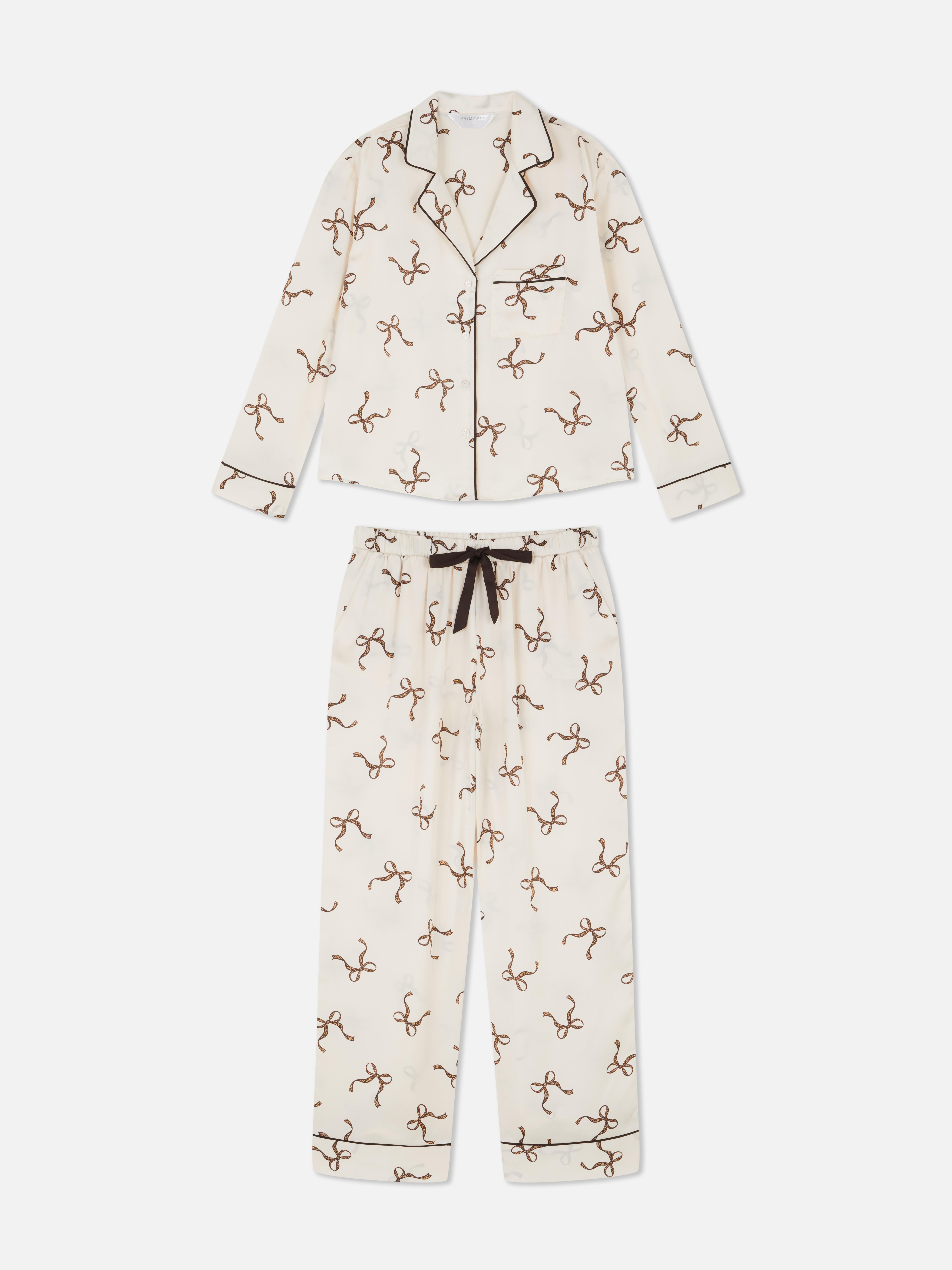 Satin Boyfriend Pyjamas