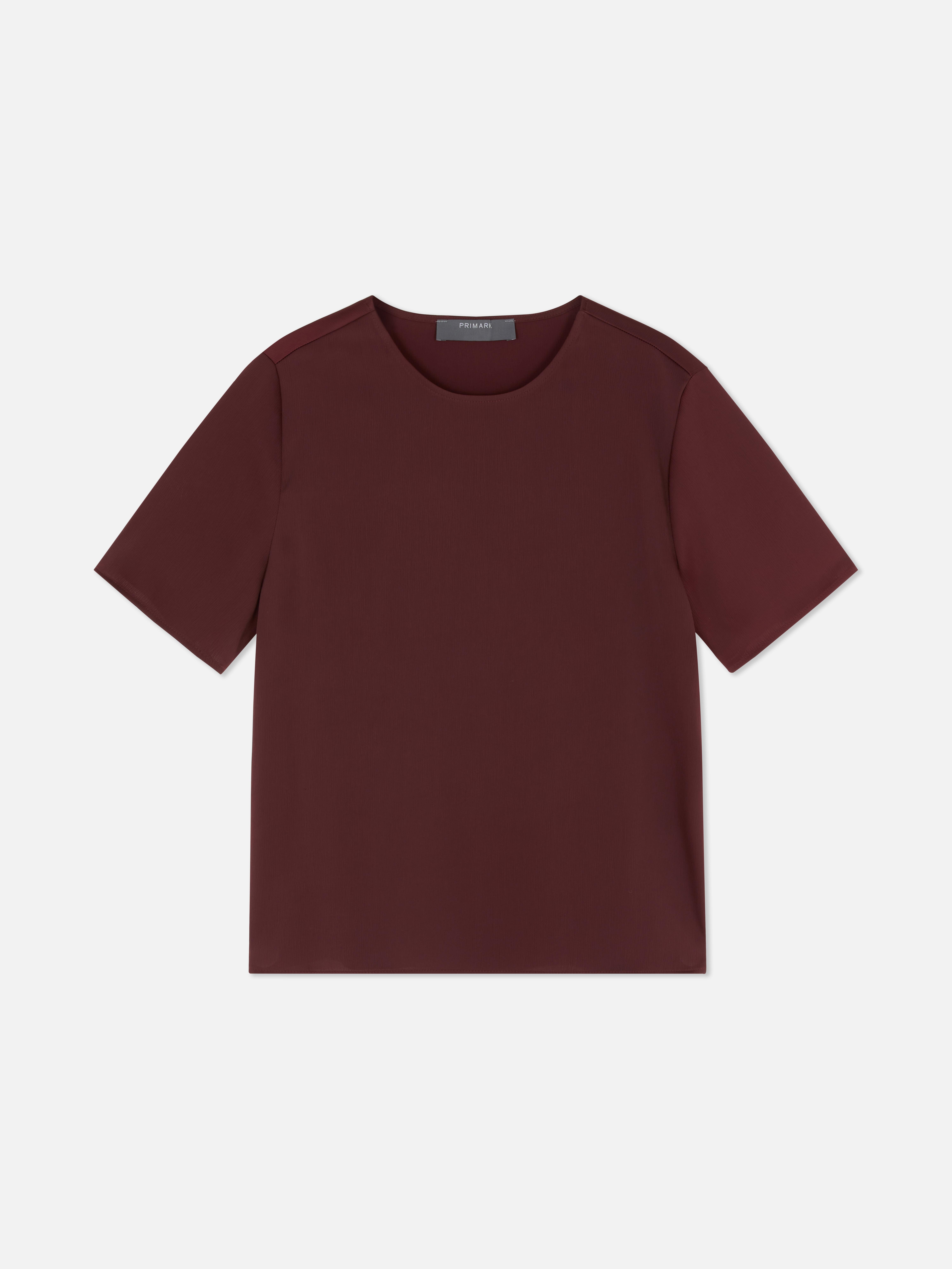 Relaxed Satin Tee