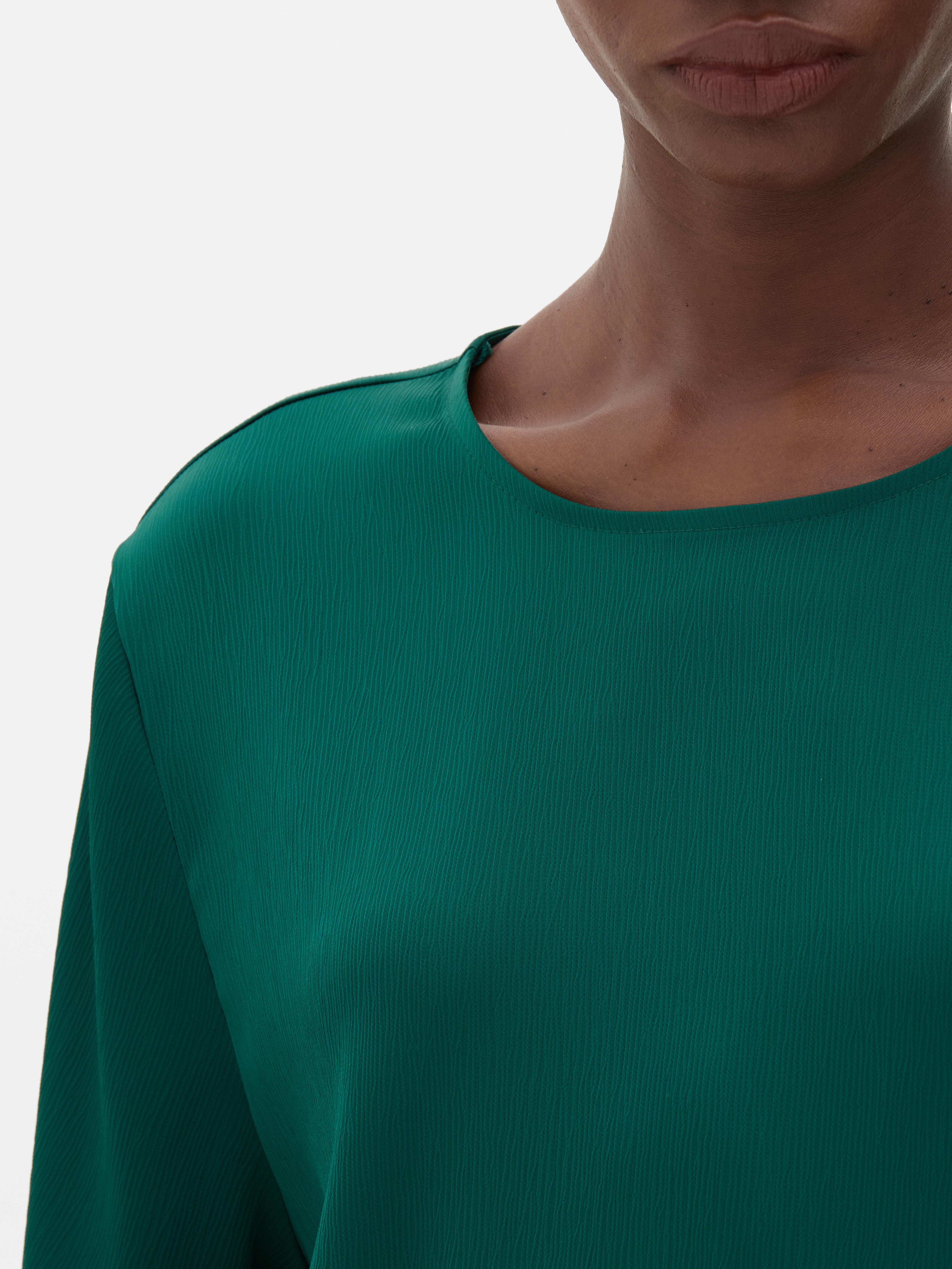 Relaxed Satin Tee