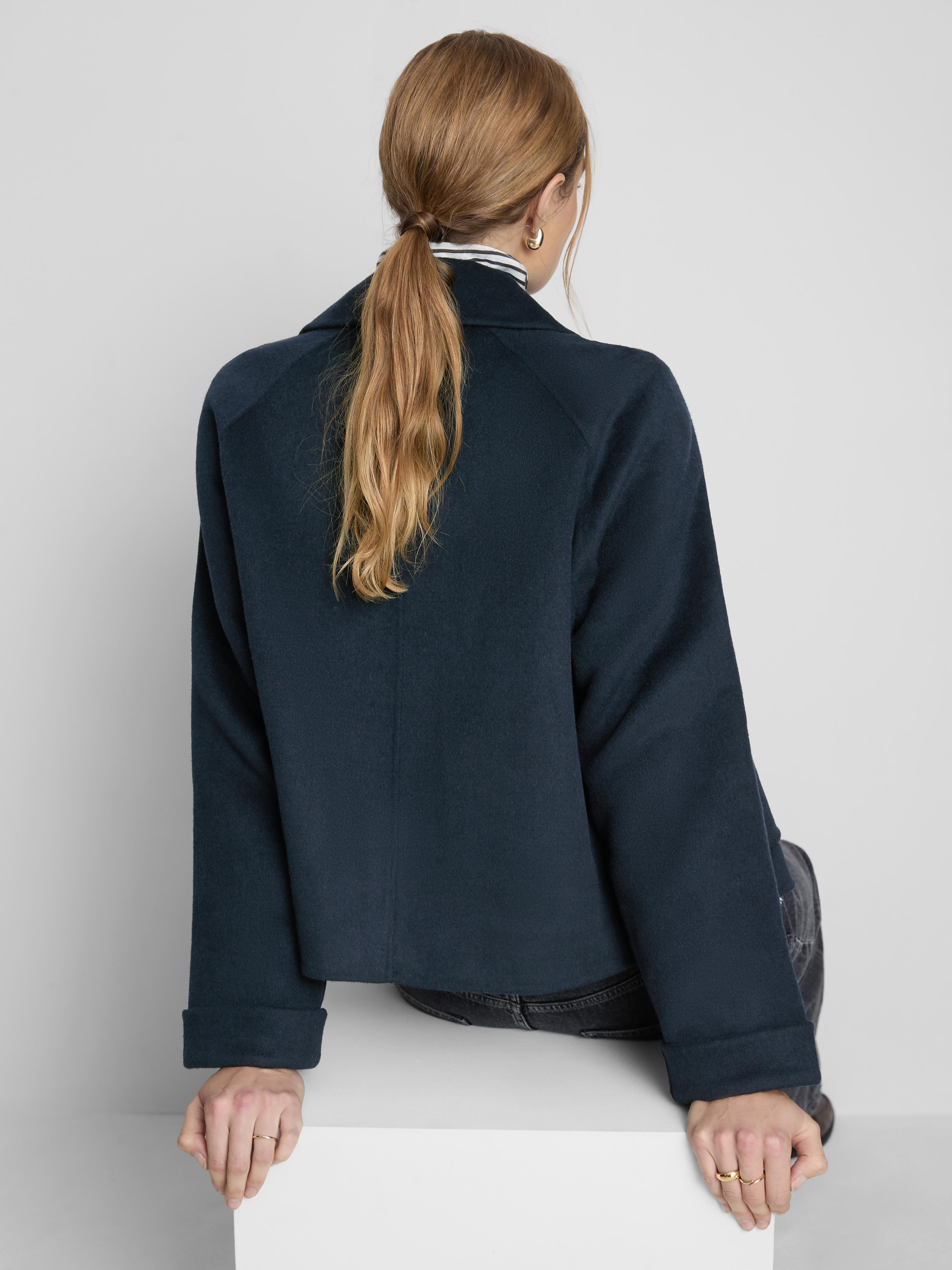 Kurze „The Edit“ Jacke aus Wollmischung