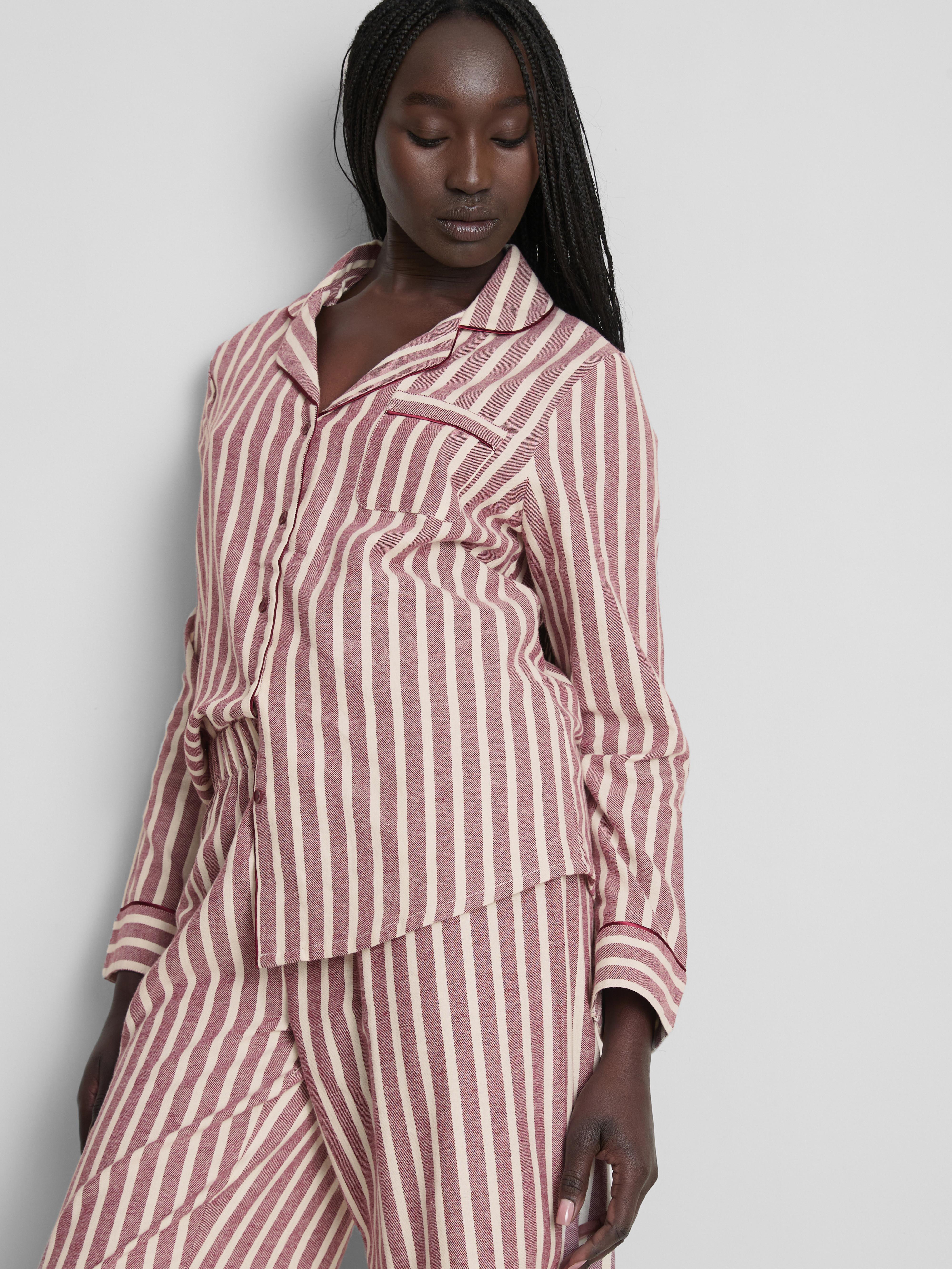 Striped Cotton Boyfriend Pyjamas