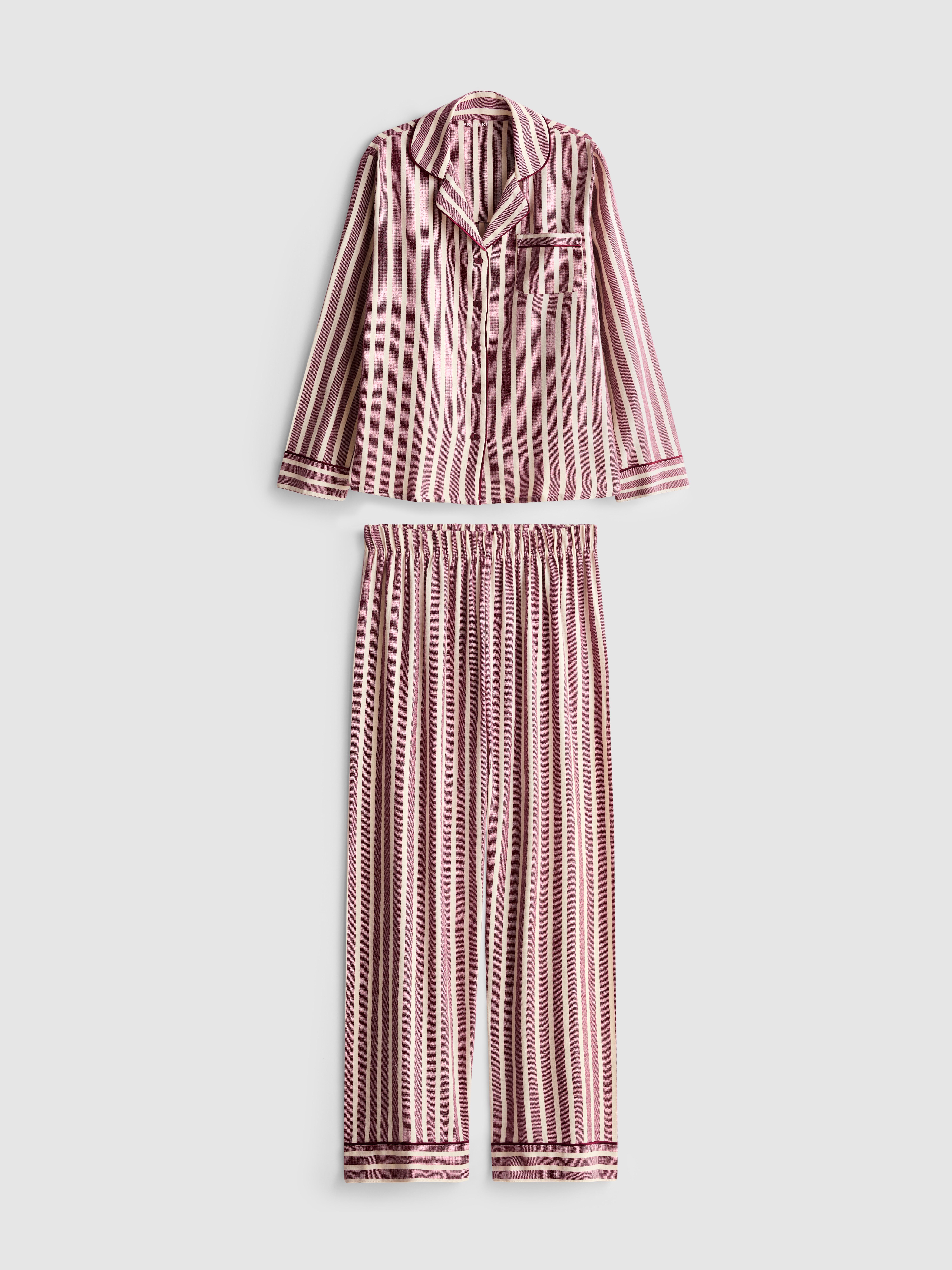 Striped Cotton Boyfriend Pyjamas
