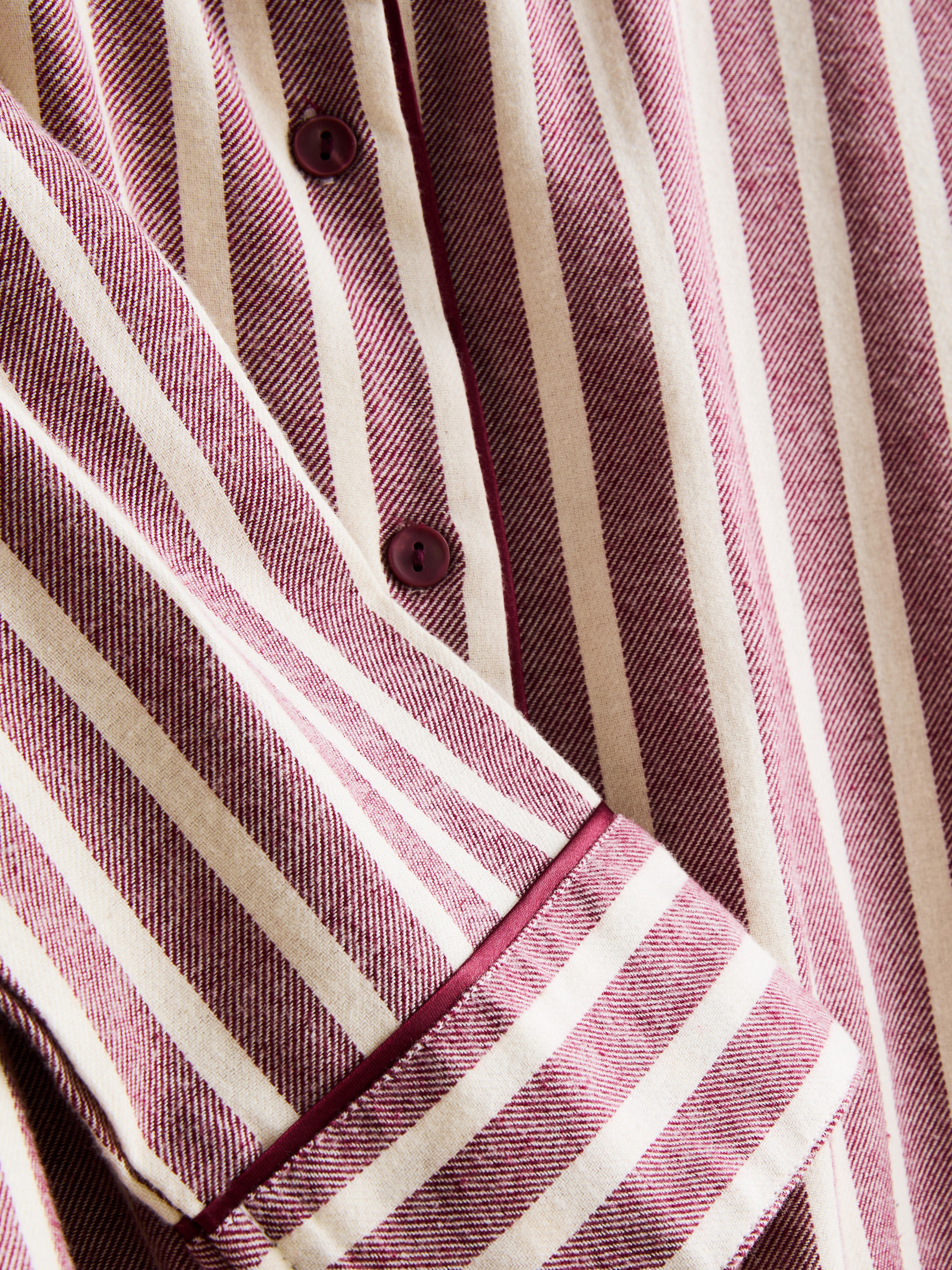 Striped Cotton Boyfriend Pyjamas