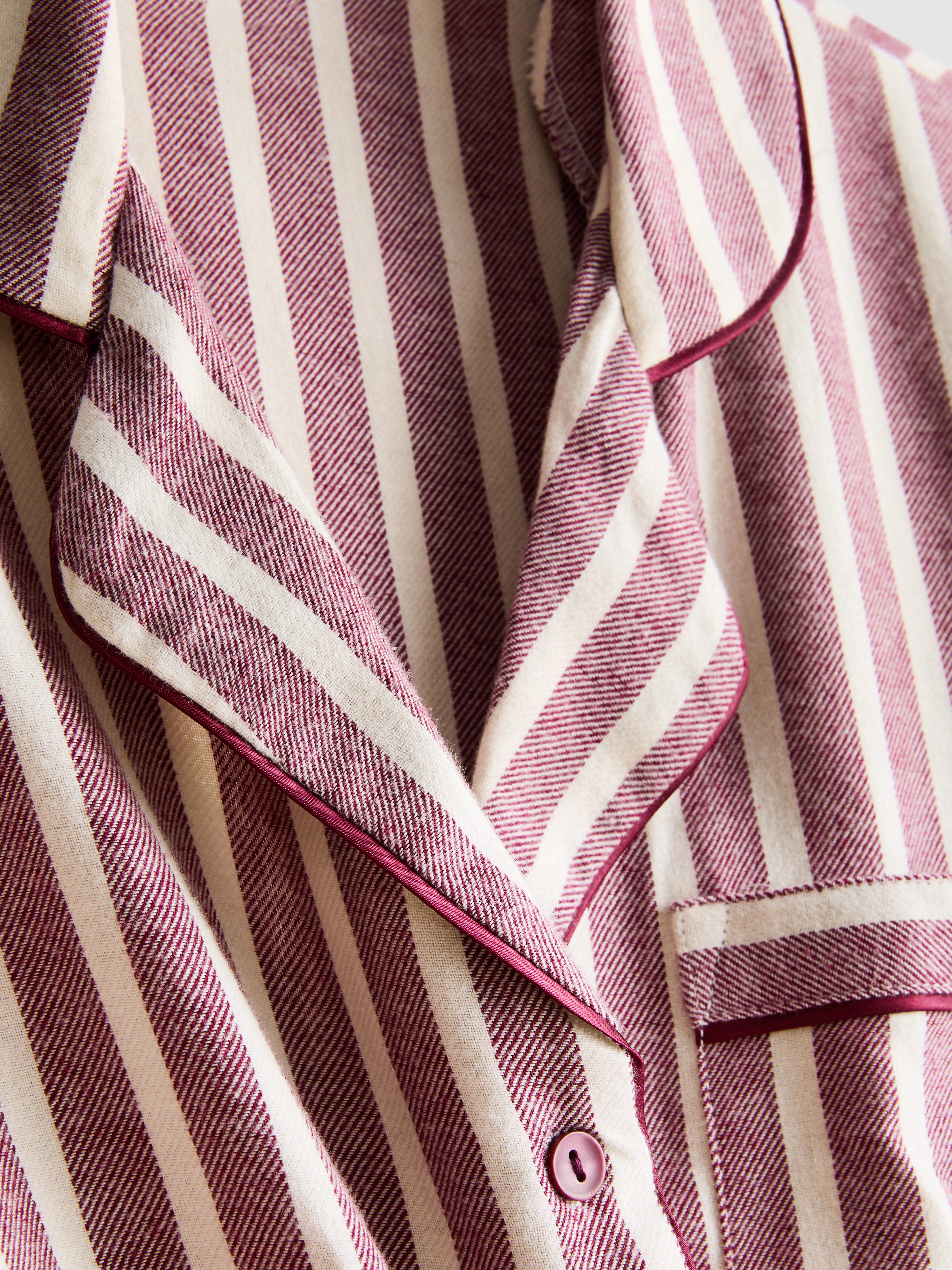 Striped Cotton Boyfriend Pyjamas
