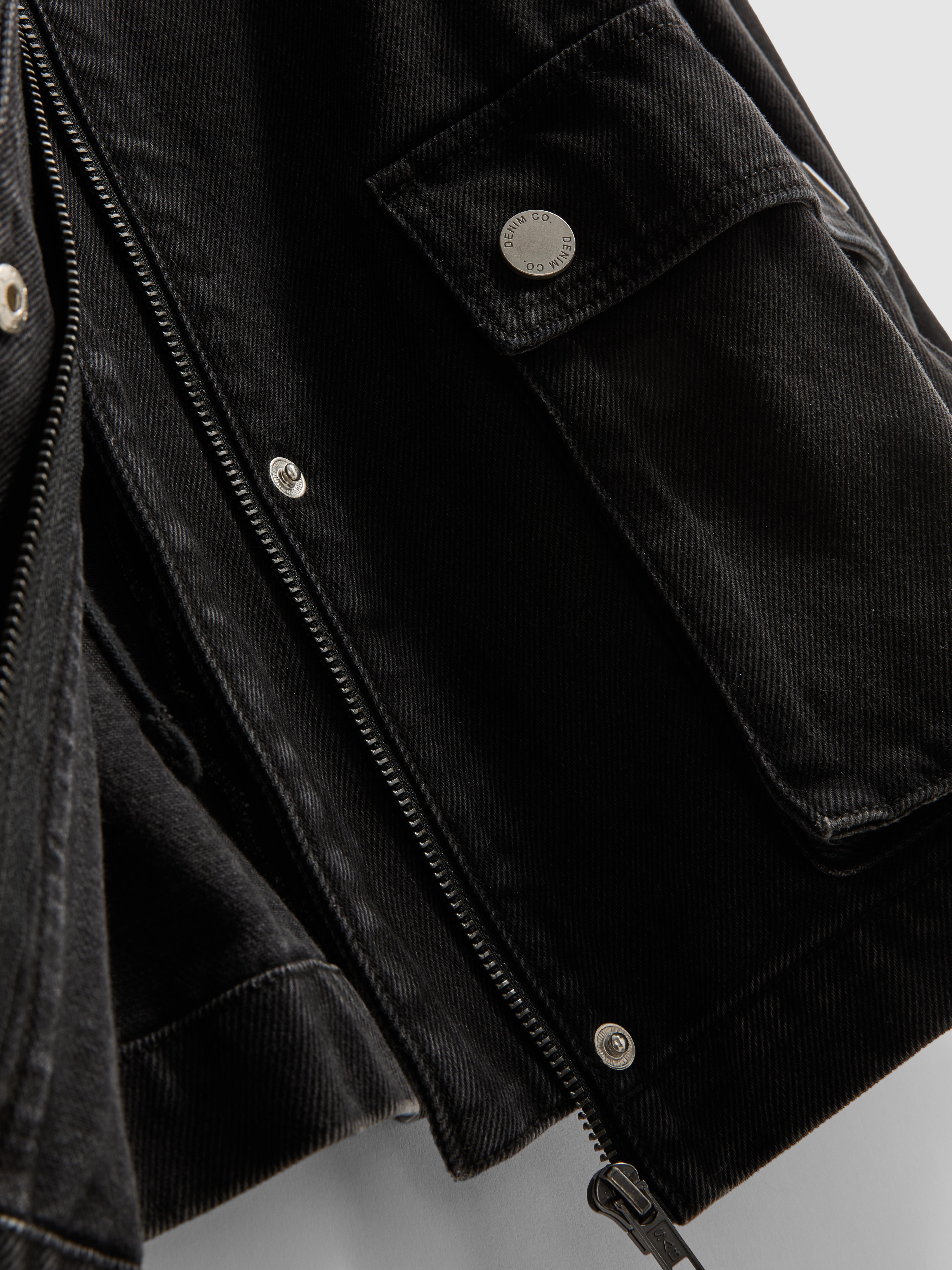 Cotton Cinched Waist Barn Jacket