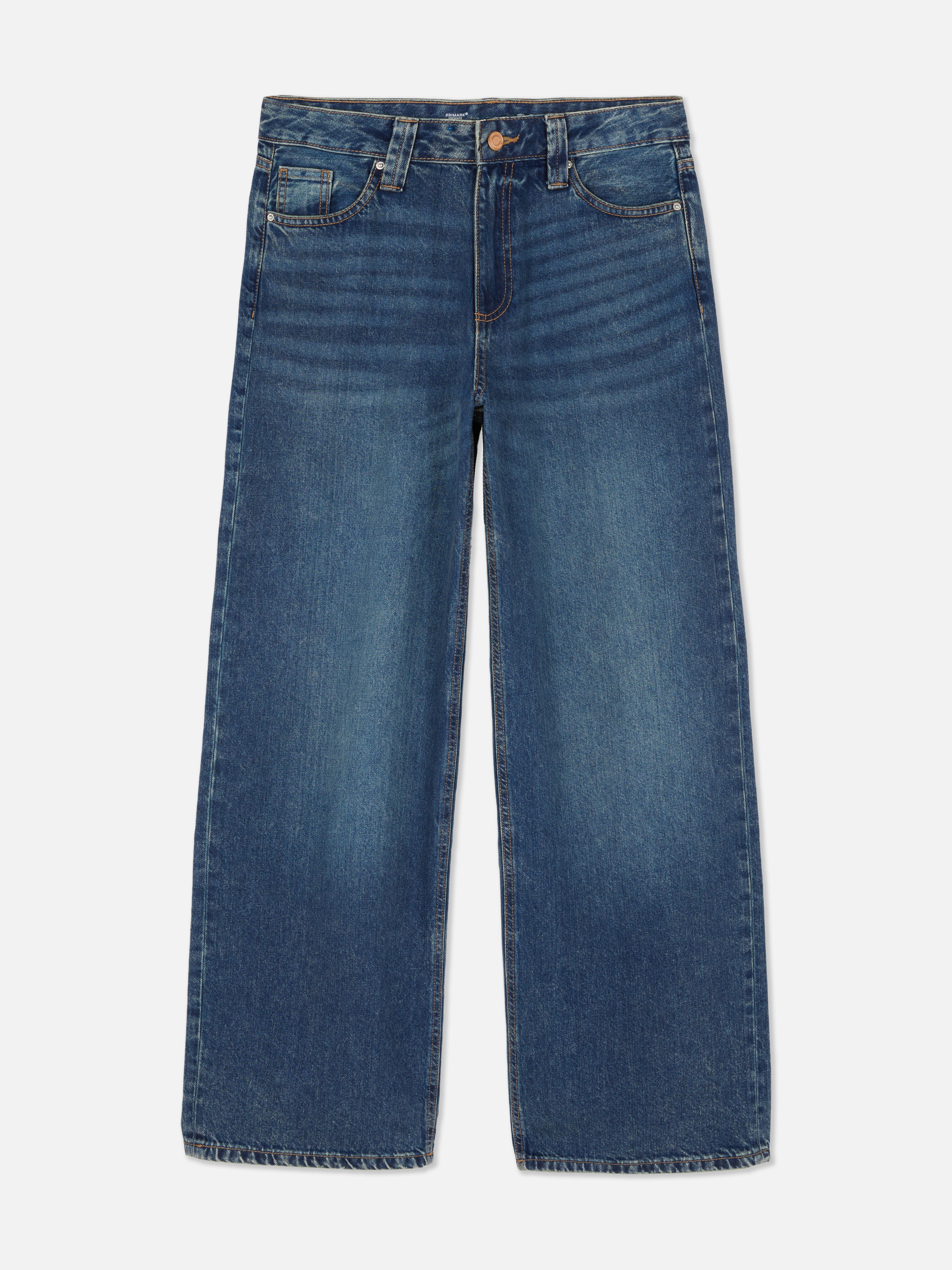 Baggy jeans met halfhoge taille Rita Ora