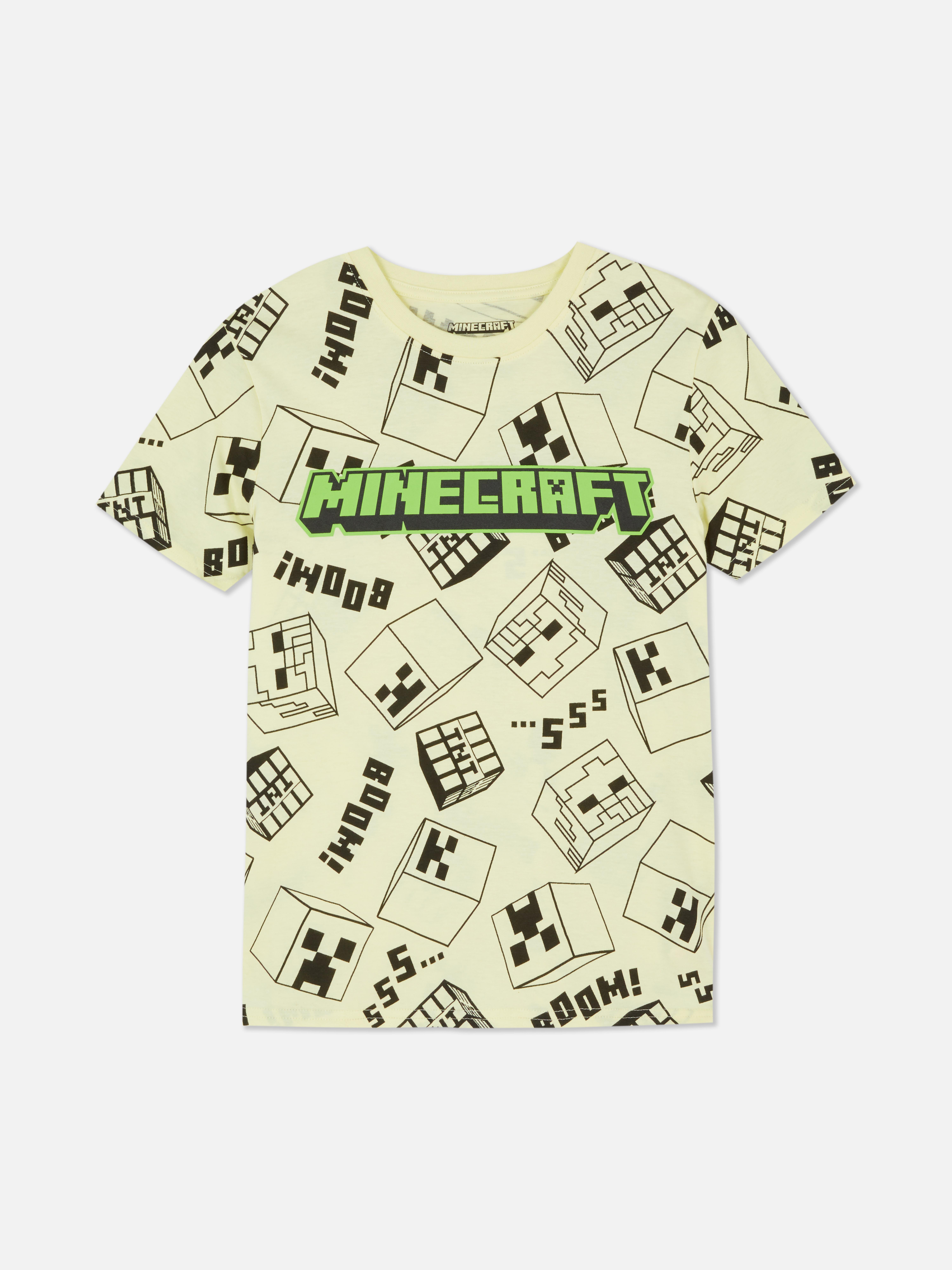 5-15 anni | Maglietta Minecraft