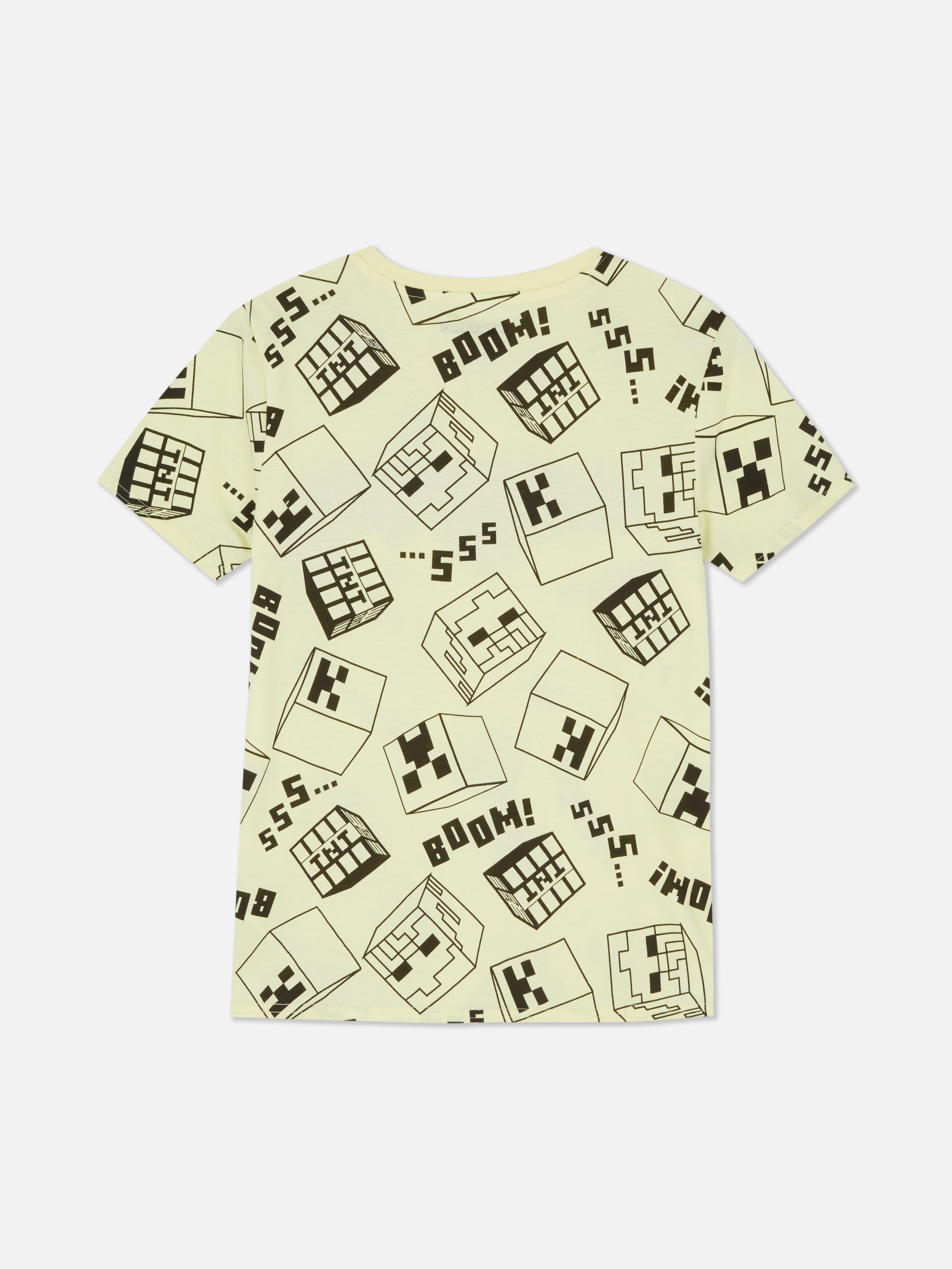 5-15 anni | Maglietta Minecraft