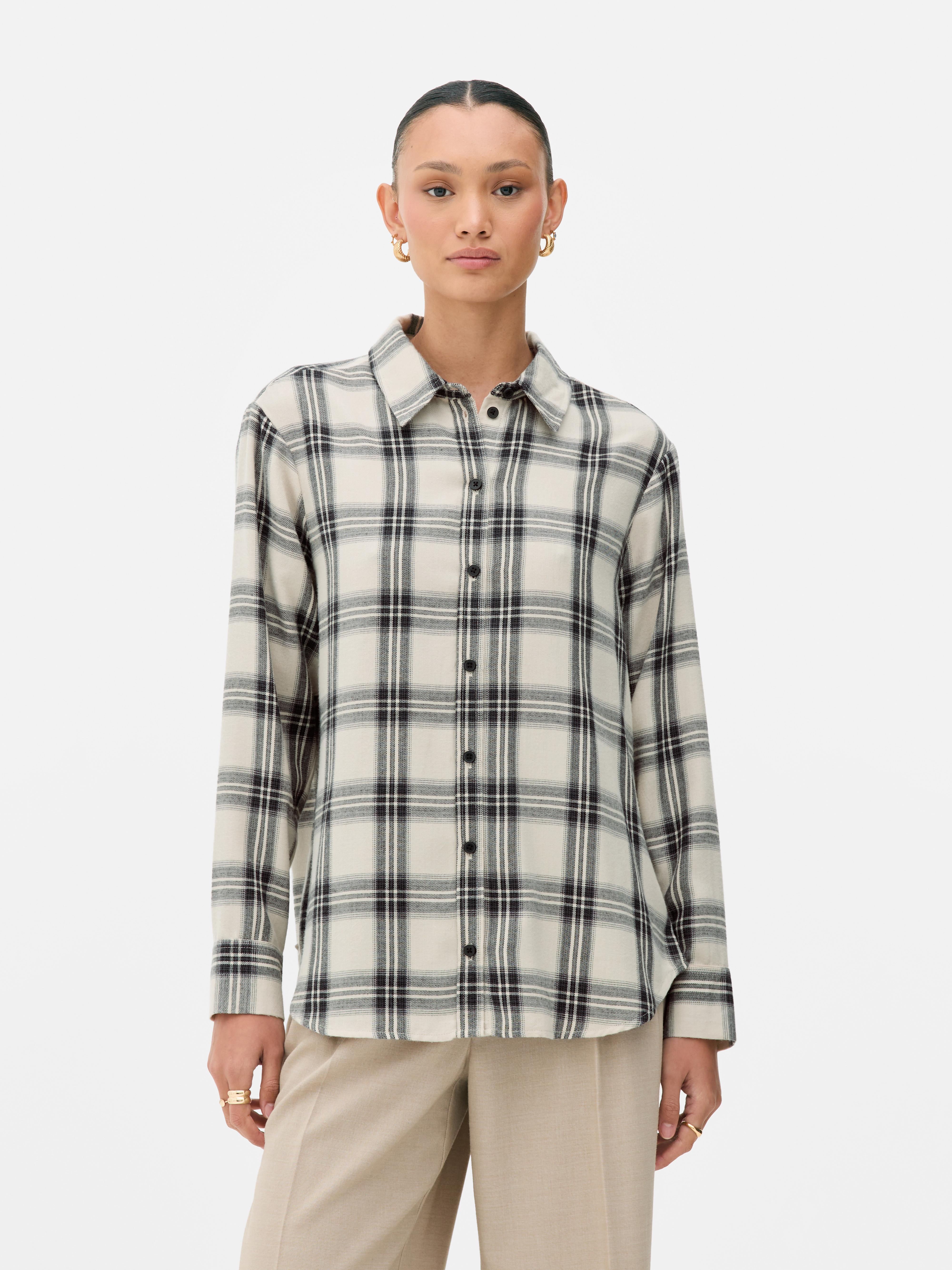 Camisa xadrez clássica