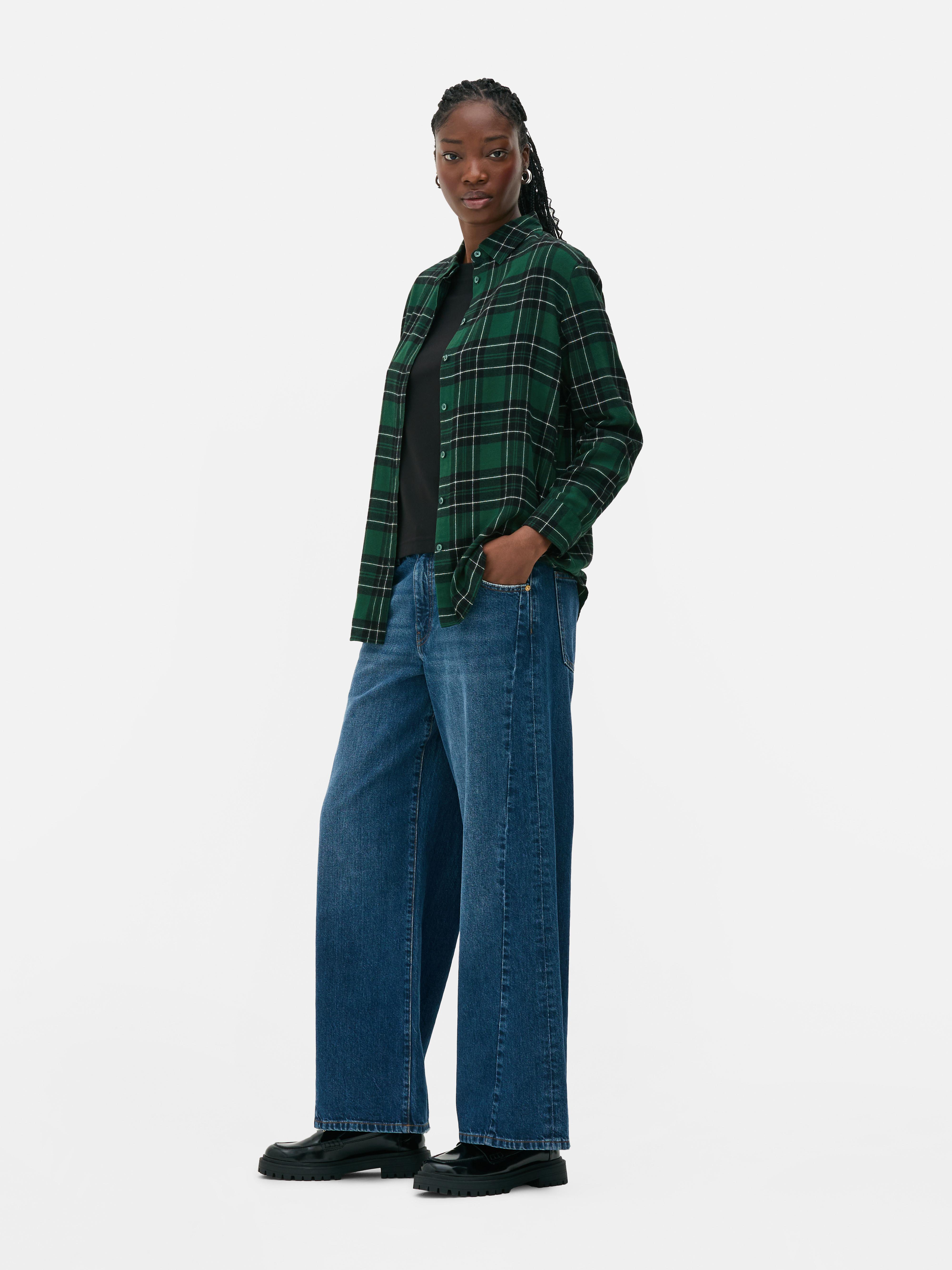 Classic Check Shirt Green