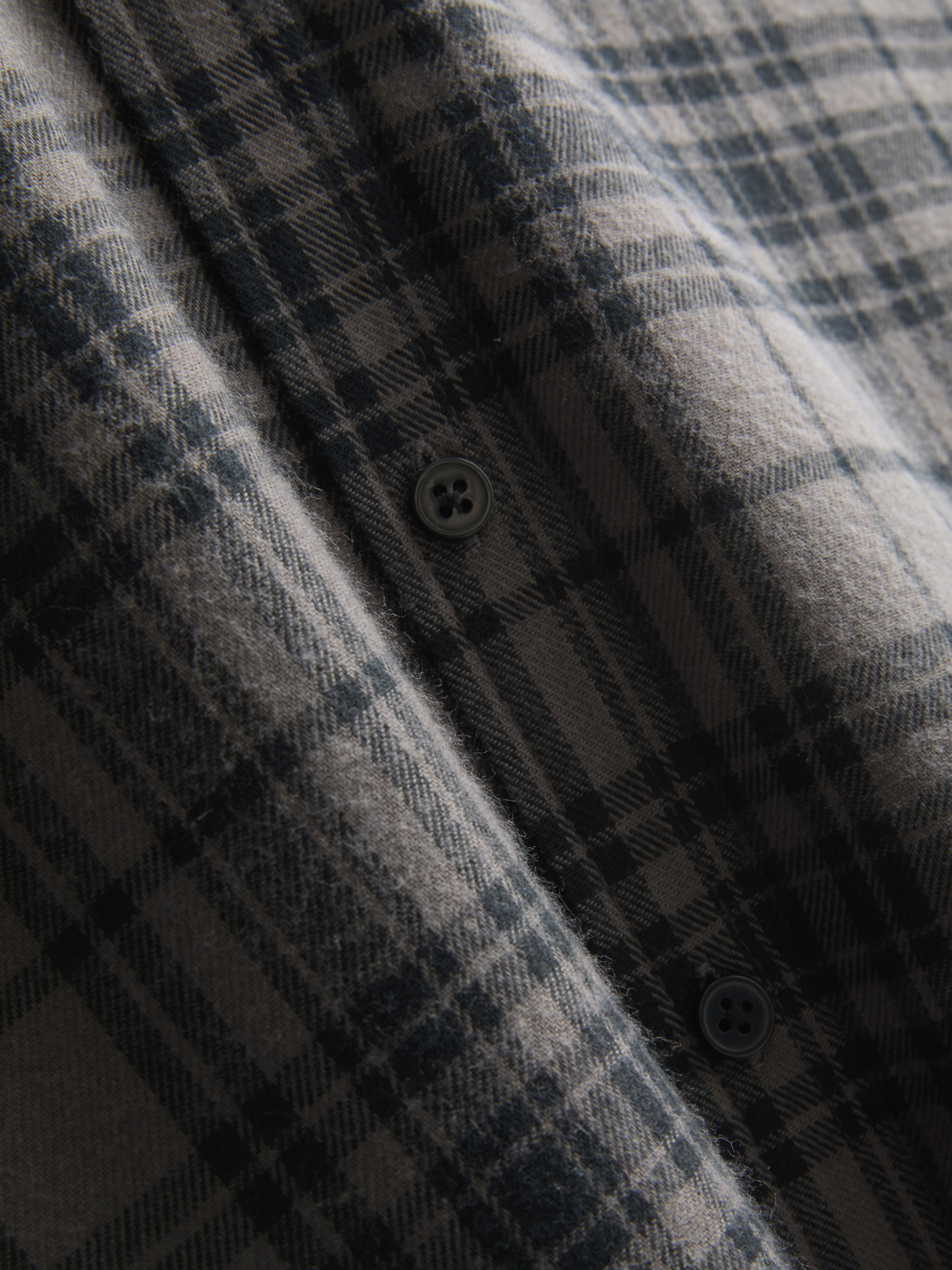 Women's Charcoal Classic Check Shirt